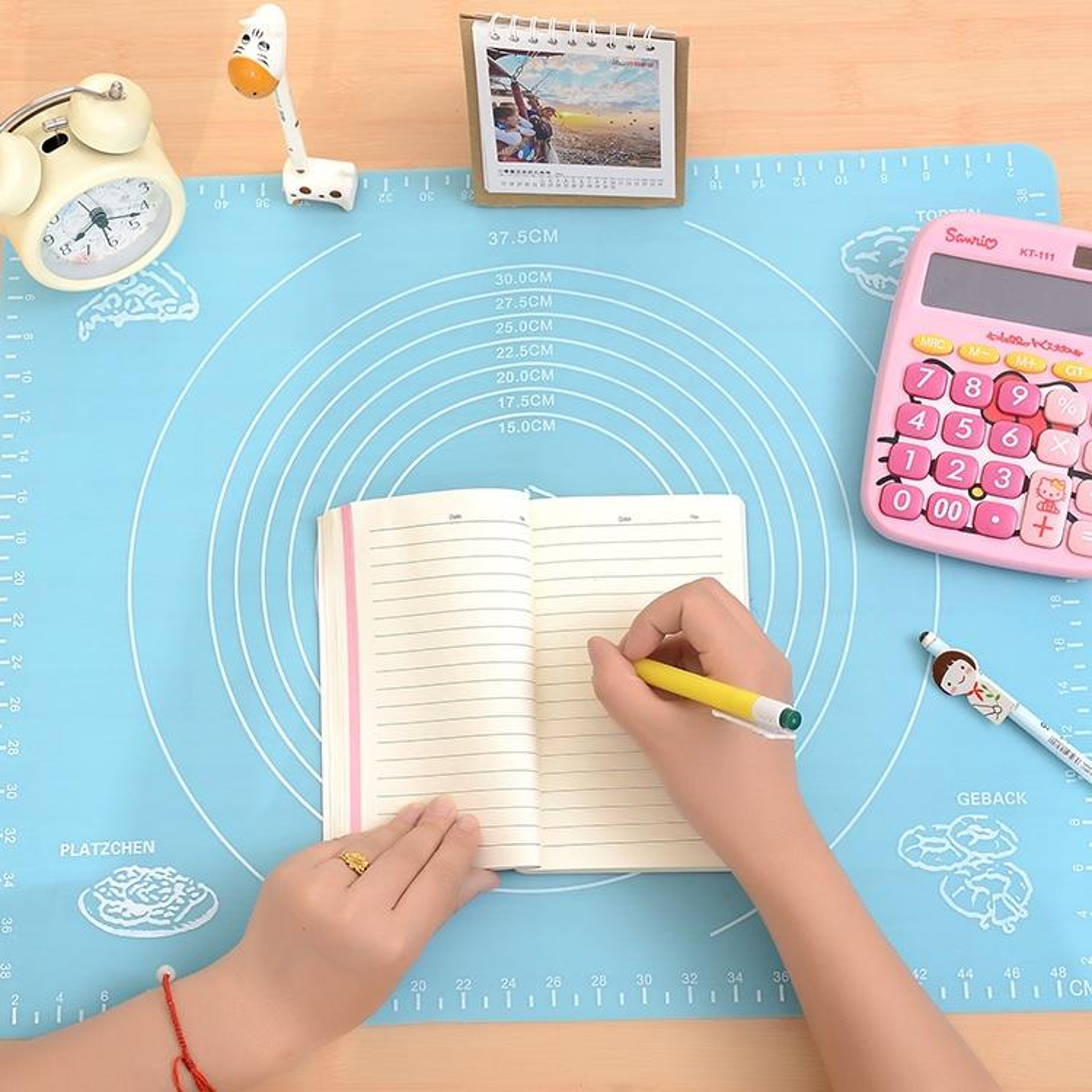 FlexBake Silicone Dough Mat & Heat Resistant Baking Pad – view 10