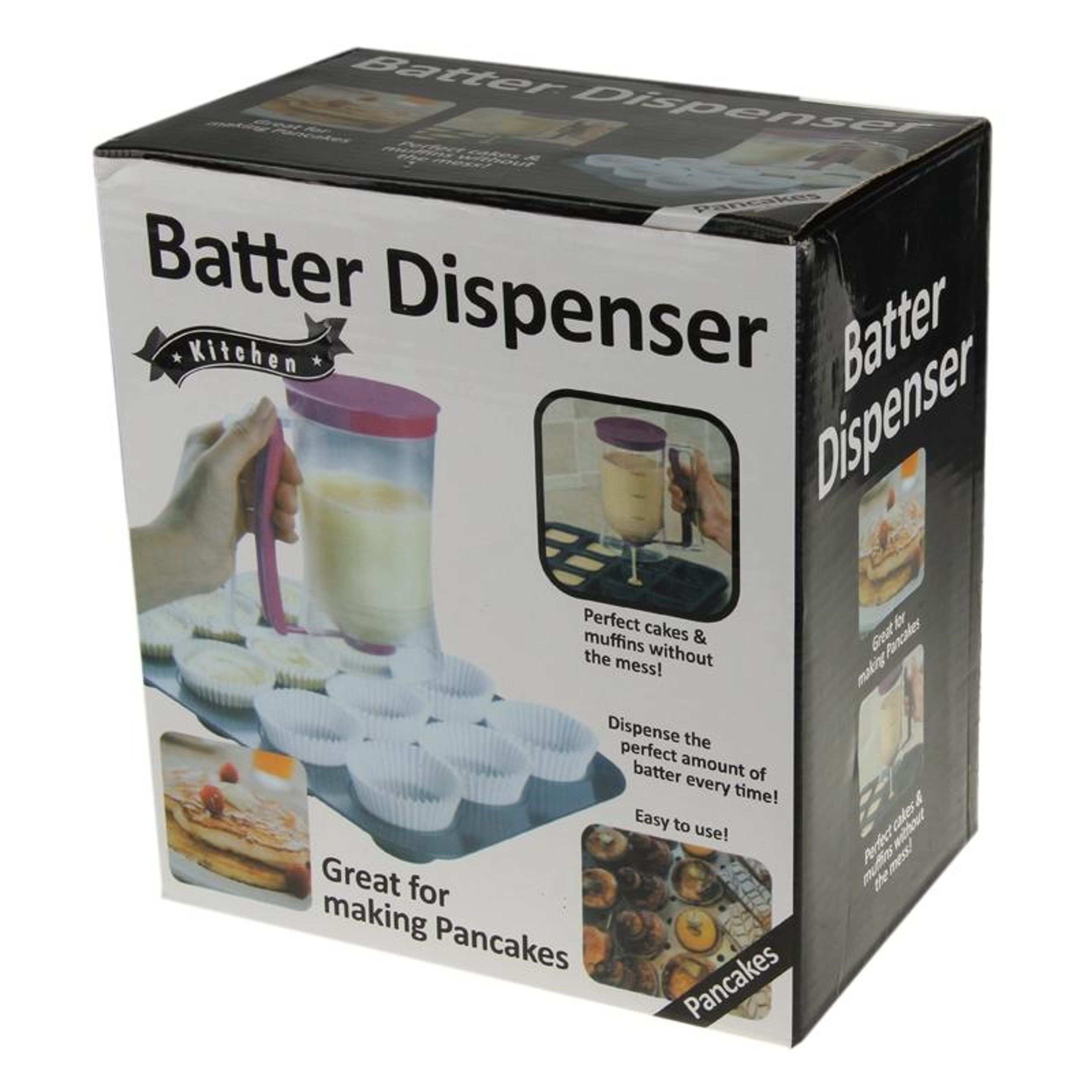 900ml Precision Batter Dispenser With Measuring Marks For Cupcakes Pancakes  Muffins 8