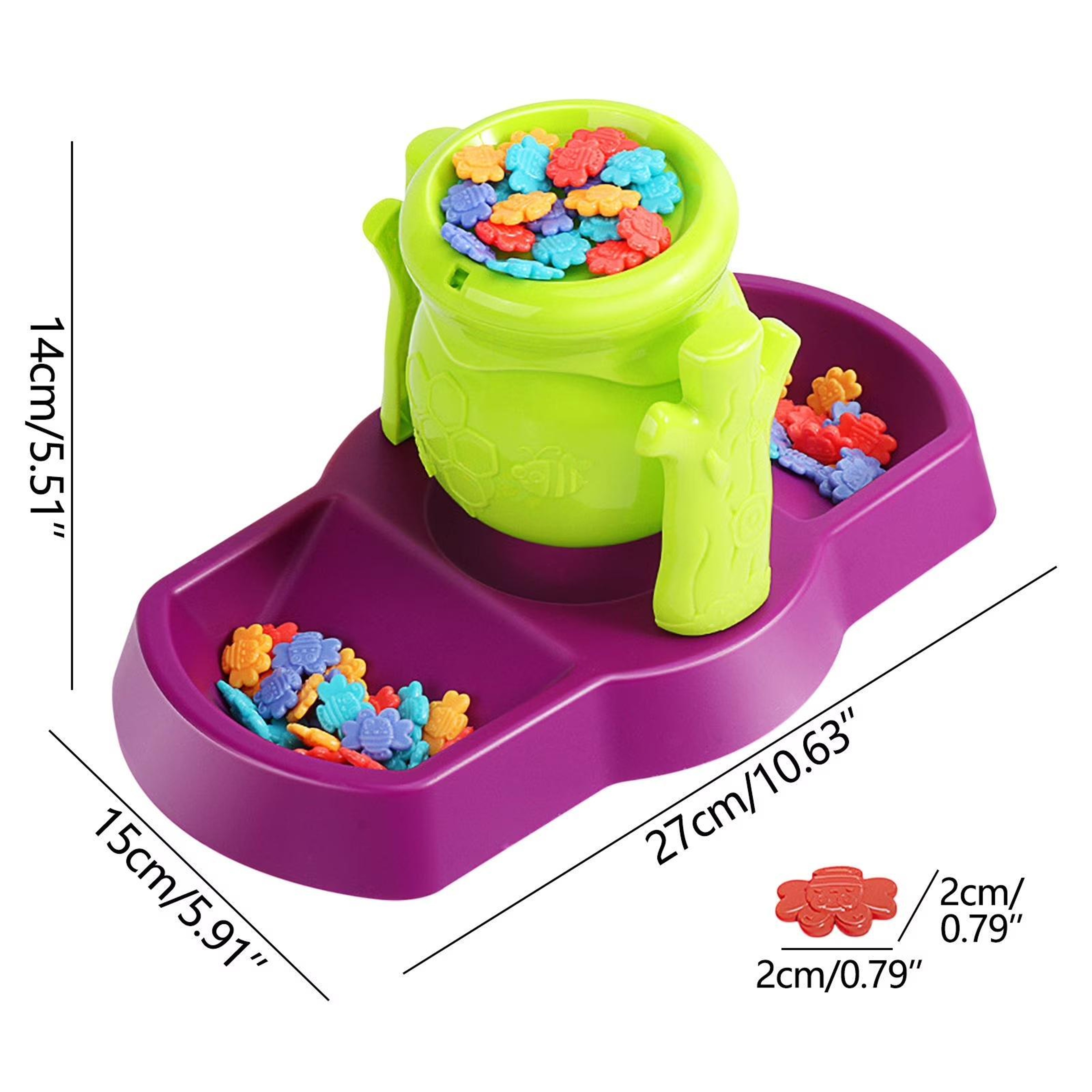 Montessori Bee Balance Counting Game – Educational Balance Toy for Kids Learning Math & Colors – view 3