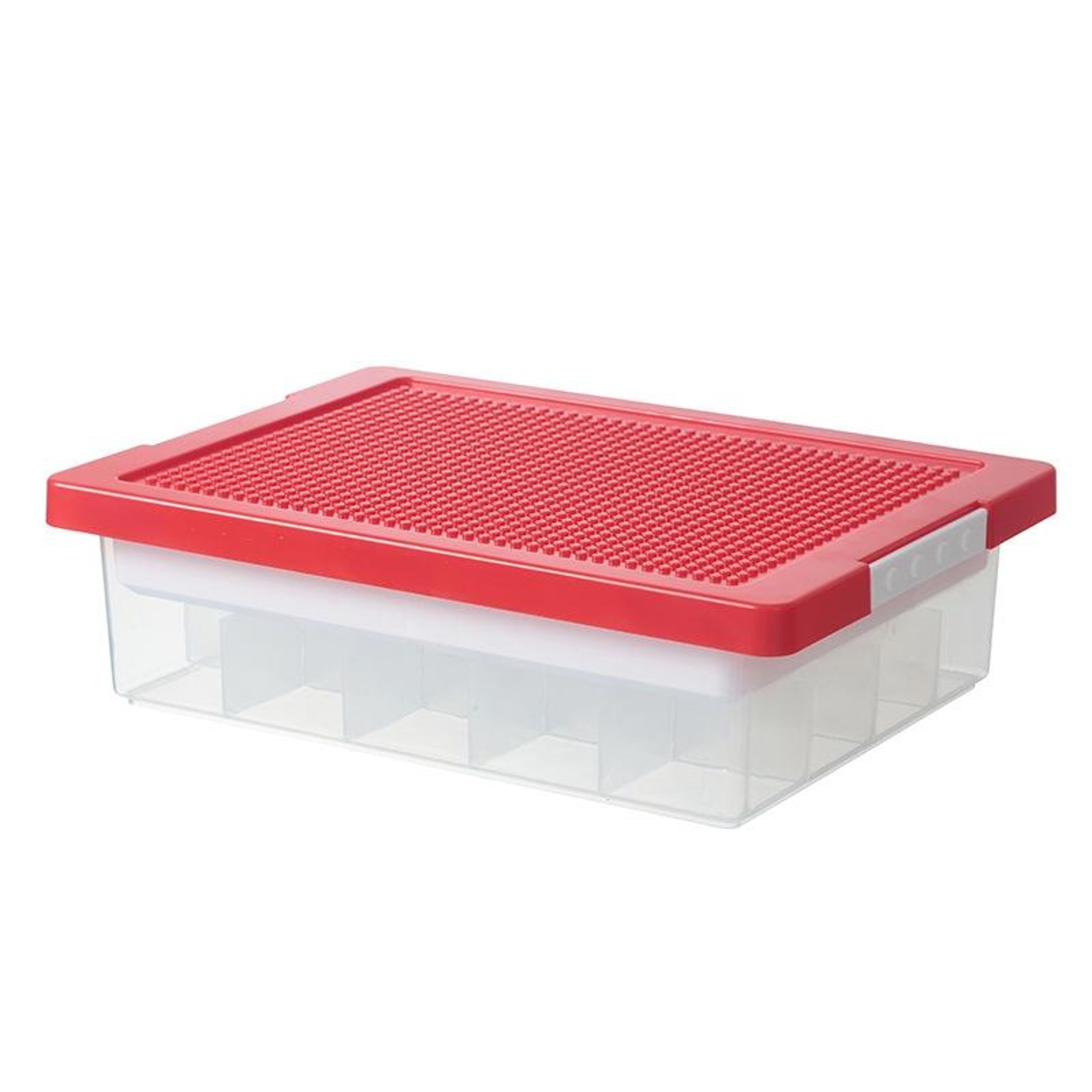 Build & Sort Kids Building Block Storage Organizer Box with Compartments – view 15