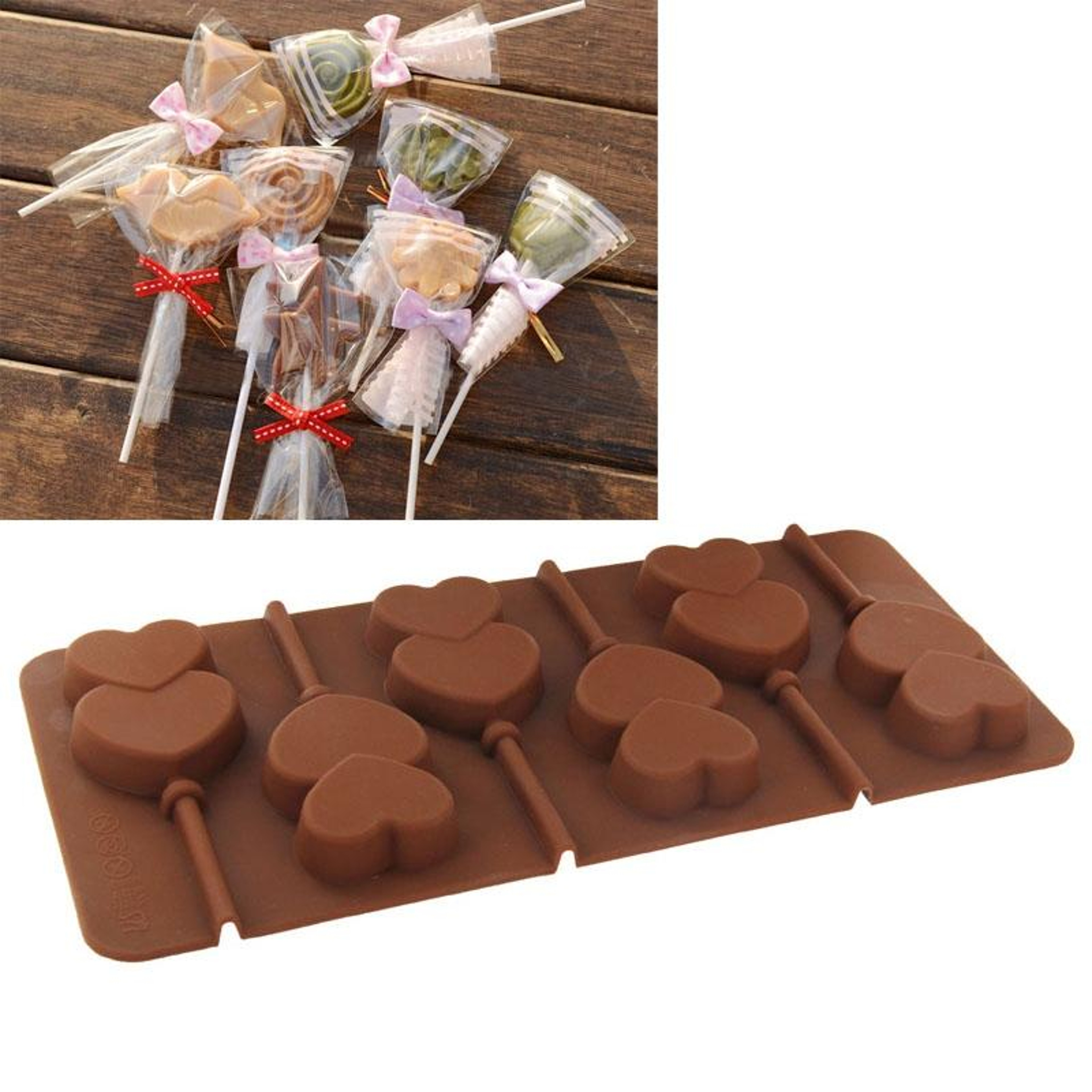 12-Cavity Silicone Chocolate Mold for DIY Candy and Homemade Chocolate Making – view 9