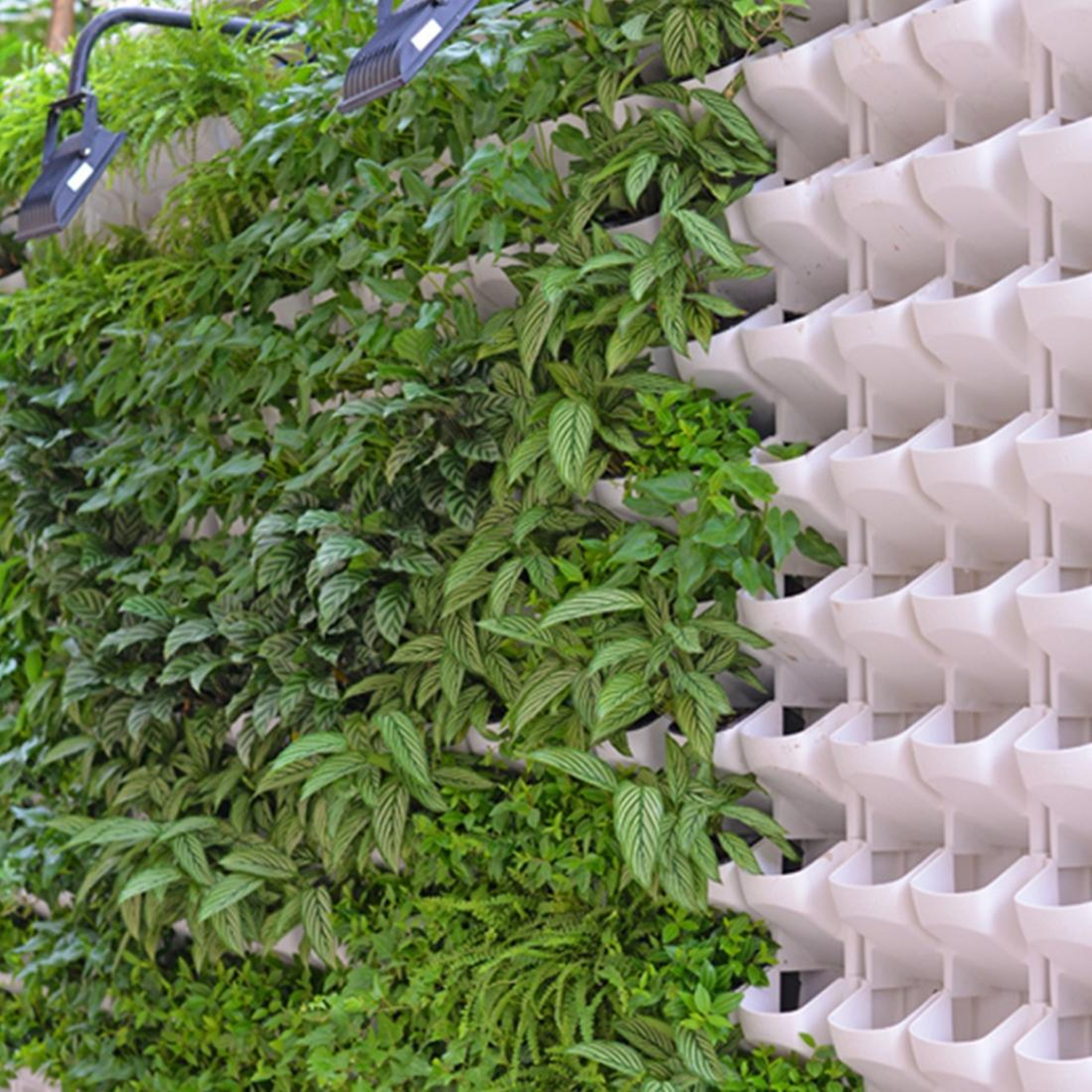 Vertical Garden Wall Planter Set with Removable Pots for Indoor Outdoor Balcony Decor – view 8