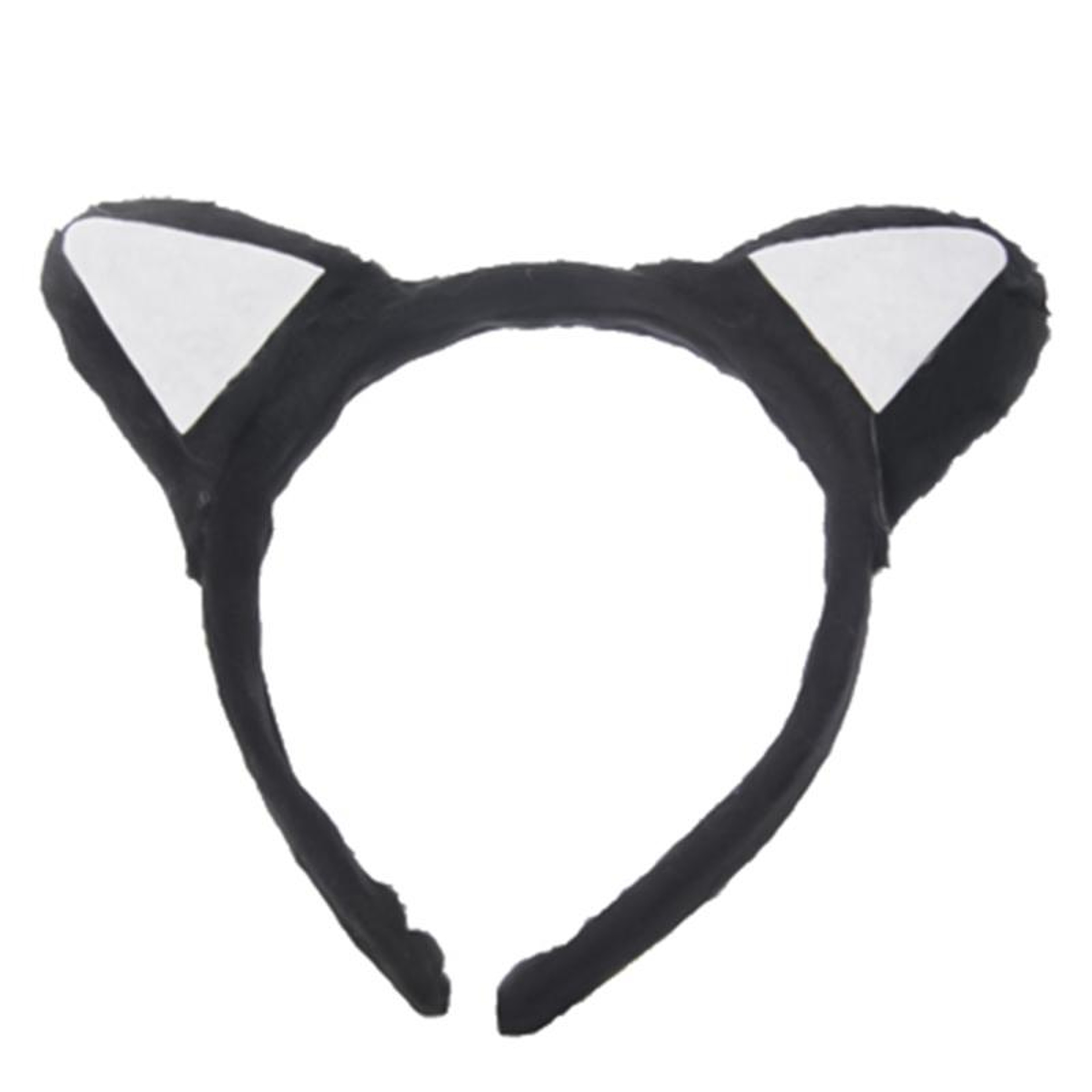 Plush Cat Ears Headband and Tail Costume Set for Cosplay and Halloween Party Favor – view 3