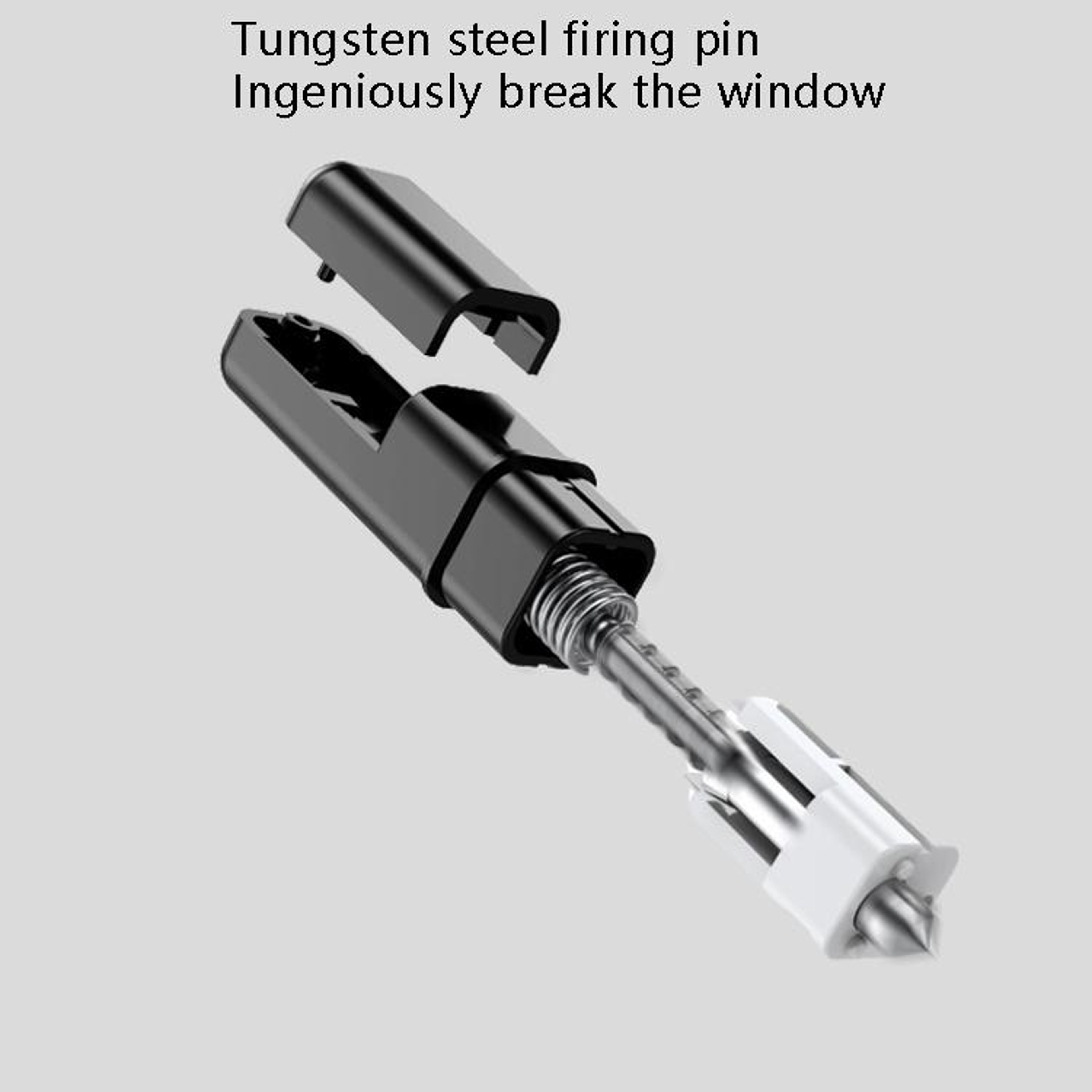 TitanGuard Mini Car Escape Hammer  Window Breaker Keychain Safety Tool 4