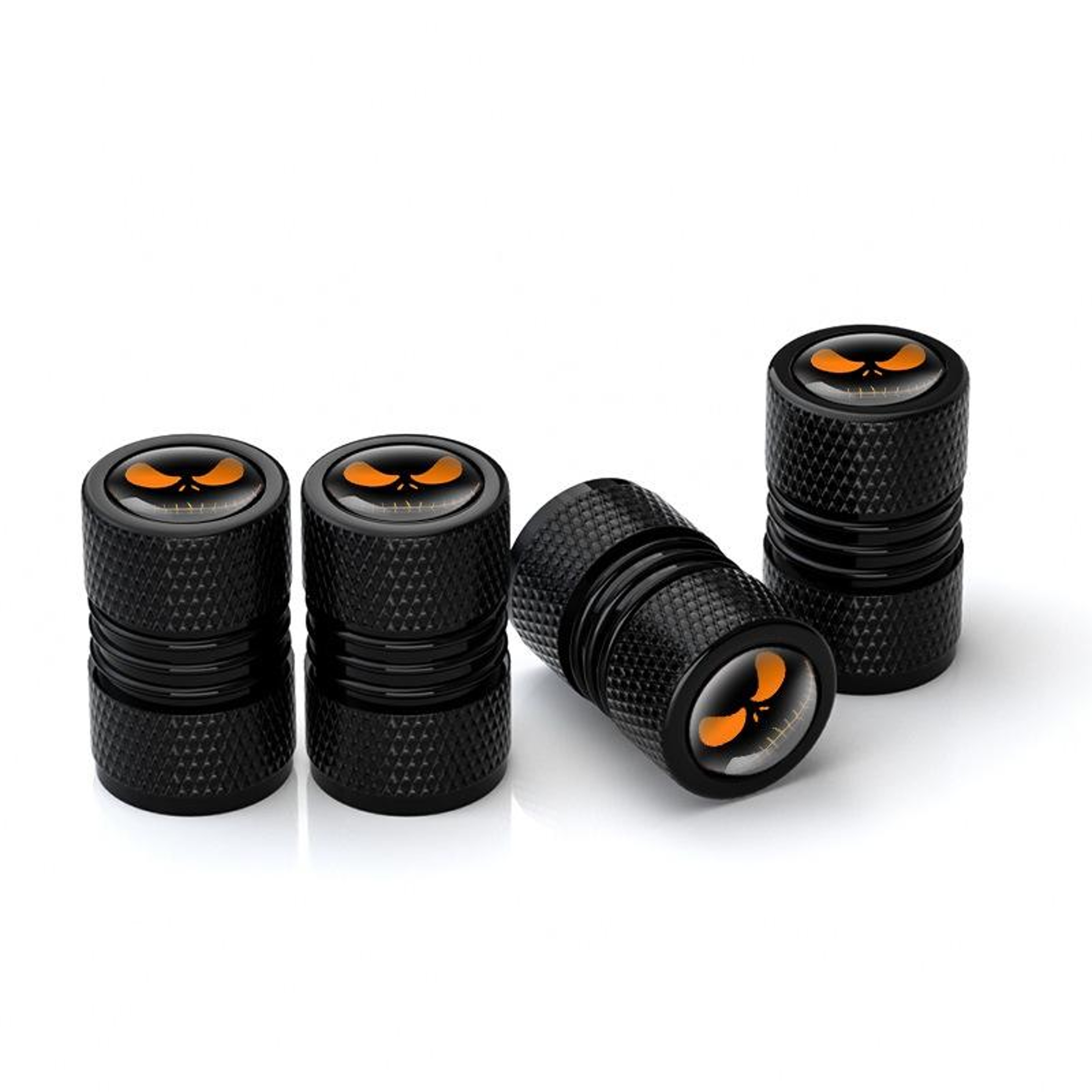 Lantern Ghost Head Tire Valve Caps Universal Anti Theft Dustproof Wheel Stem Covers – view 6
