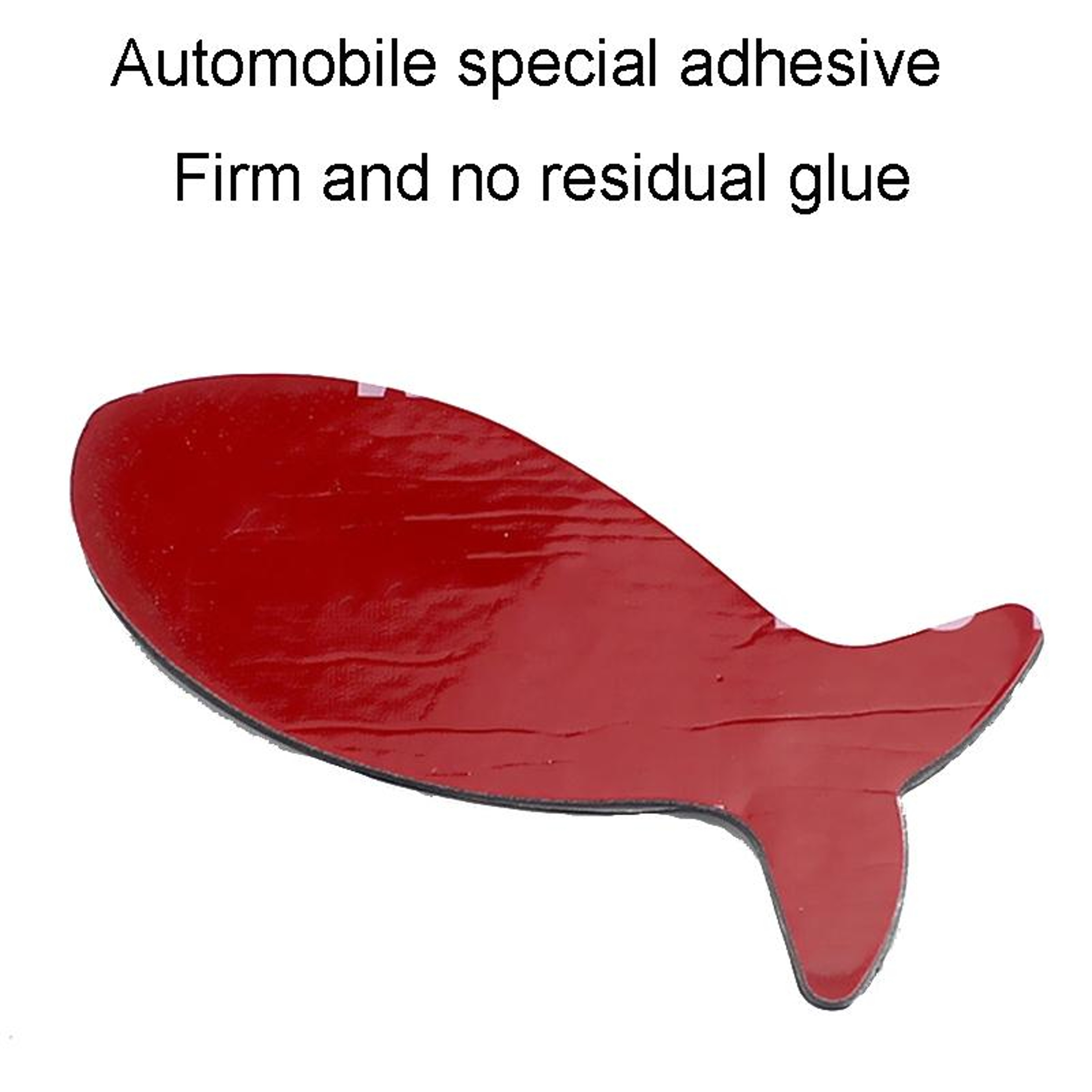 Fish Car Emblem 3D Metal Car Sticker Decorative Tail Badge – view 4