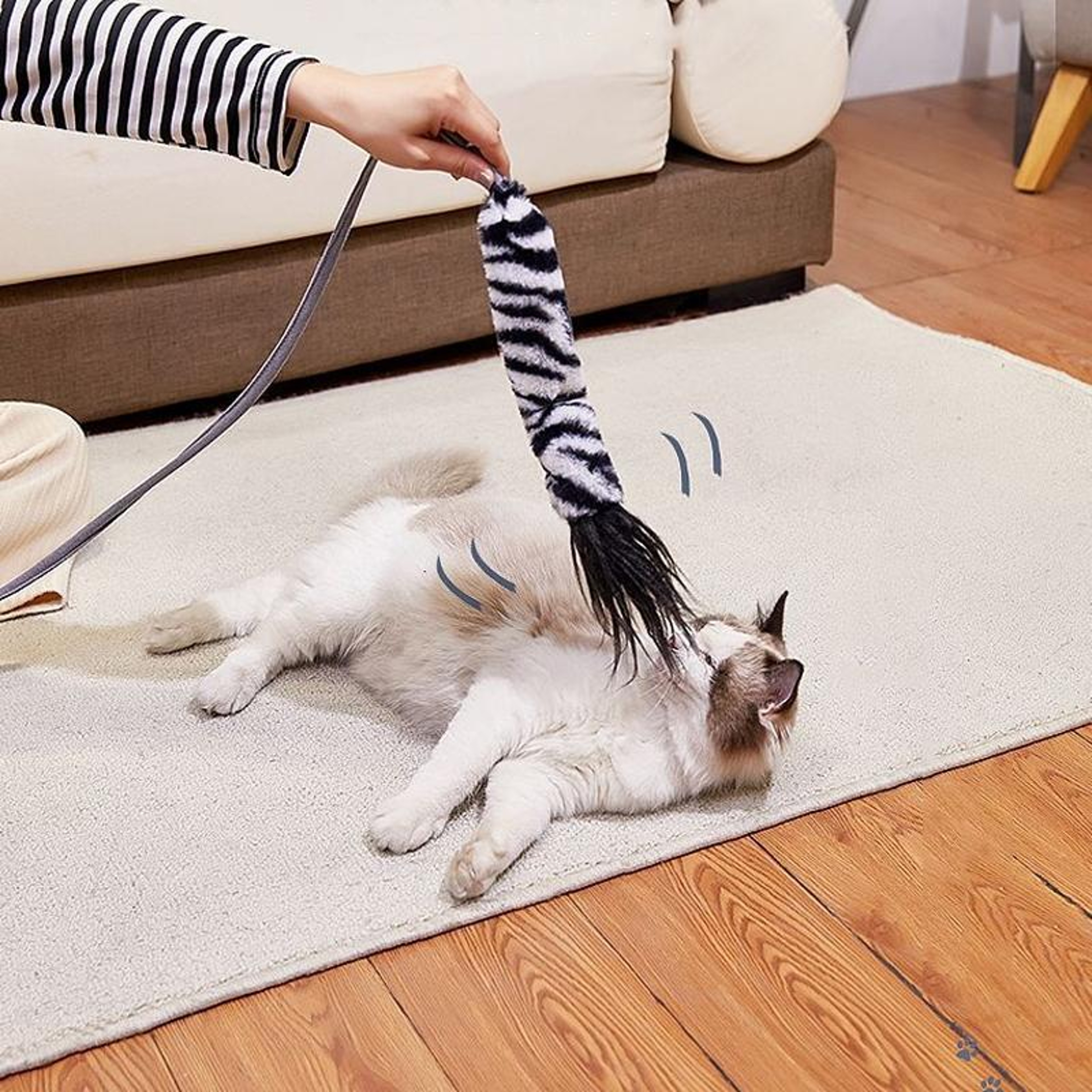 Catnip Fish Plush Interactive Cat Toy With Airbag Action For Hunting And Play 7