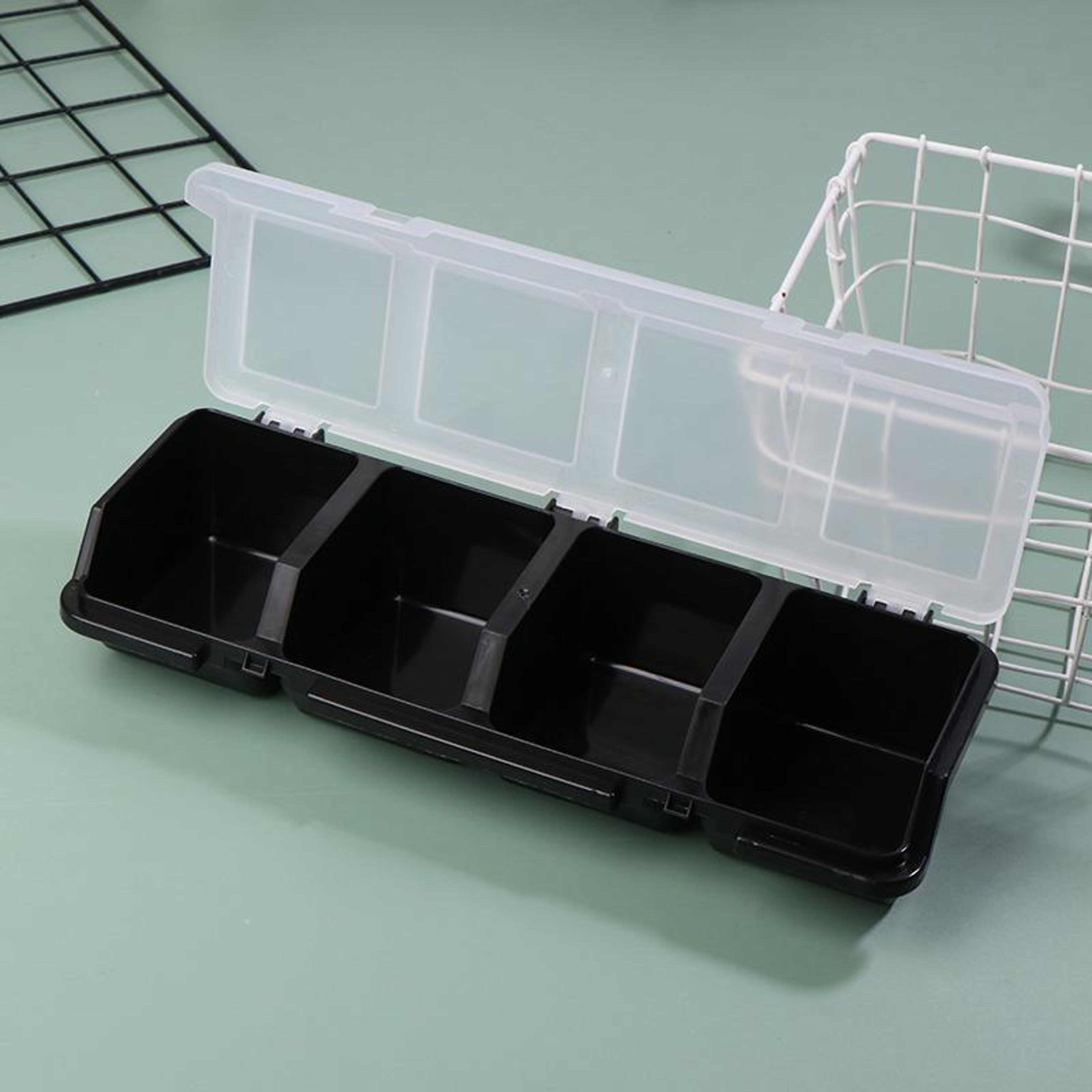 Multi-Layer Screw Storage Box – Hardware Parts Organizer, Oblique Opening Small Parts Organizer Box – view 7