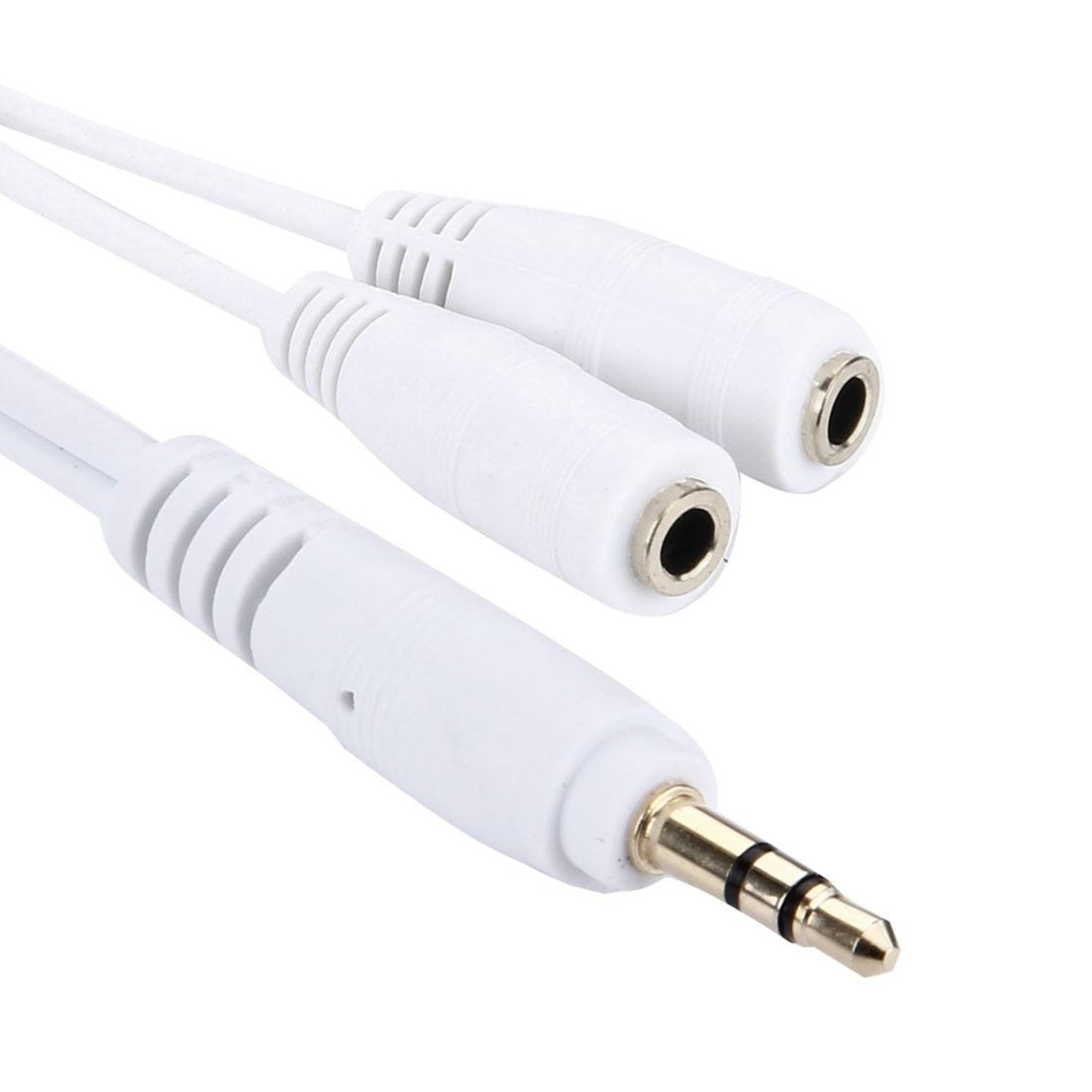 3.5mm Audio Splitter Headphone Adapter Dual Earphone Aux Cable for Phones Tablets MP3 Players – view 3