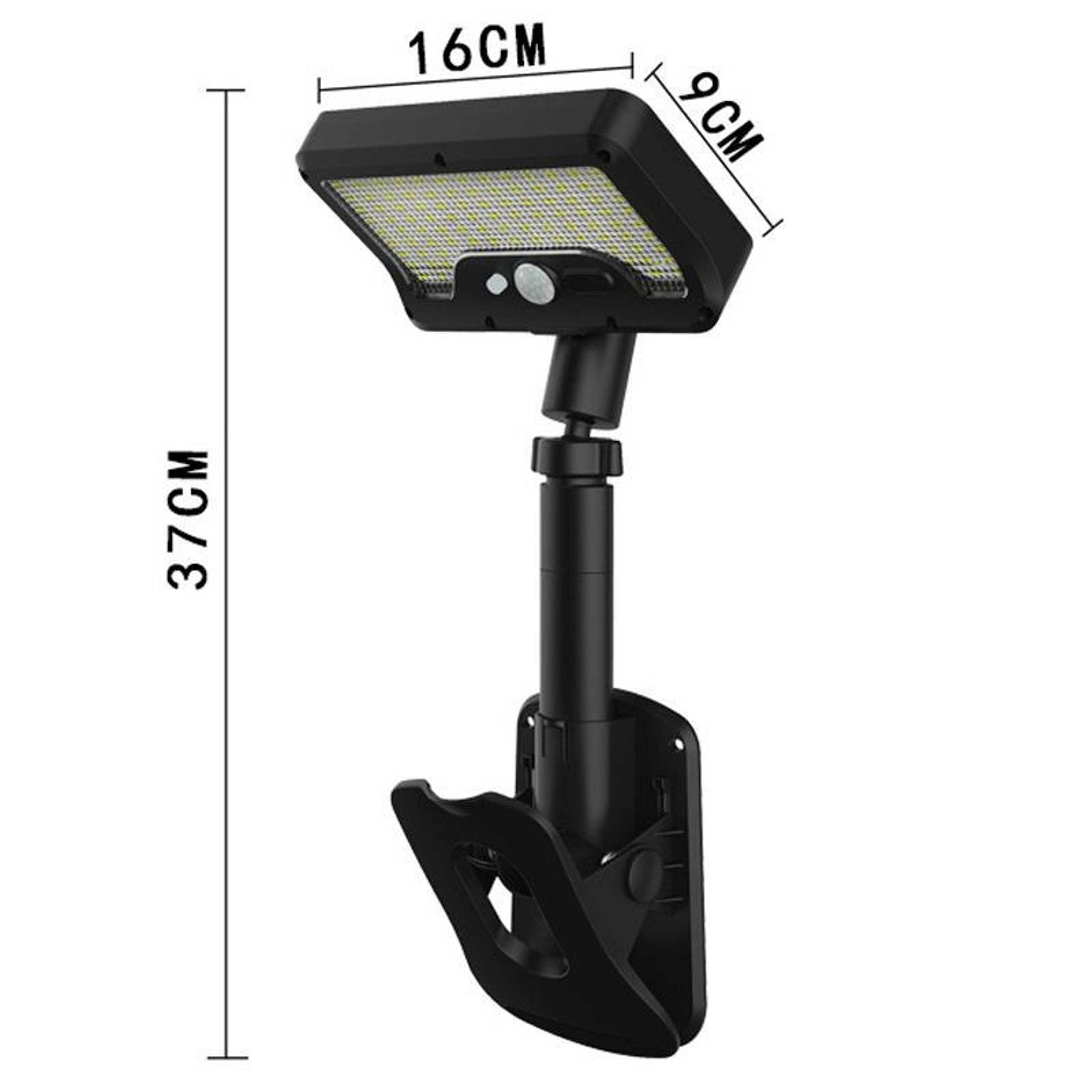 Solar Motion Sensor Clip On Light LED Waterproof Outdoor Security Lamp 9