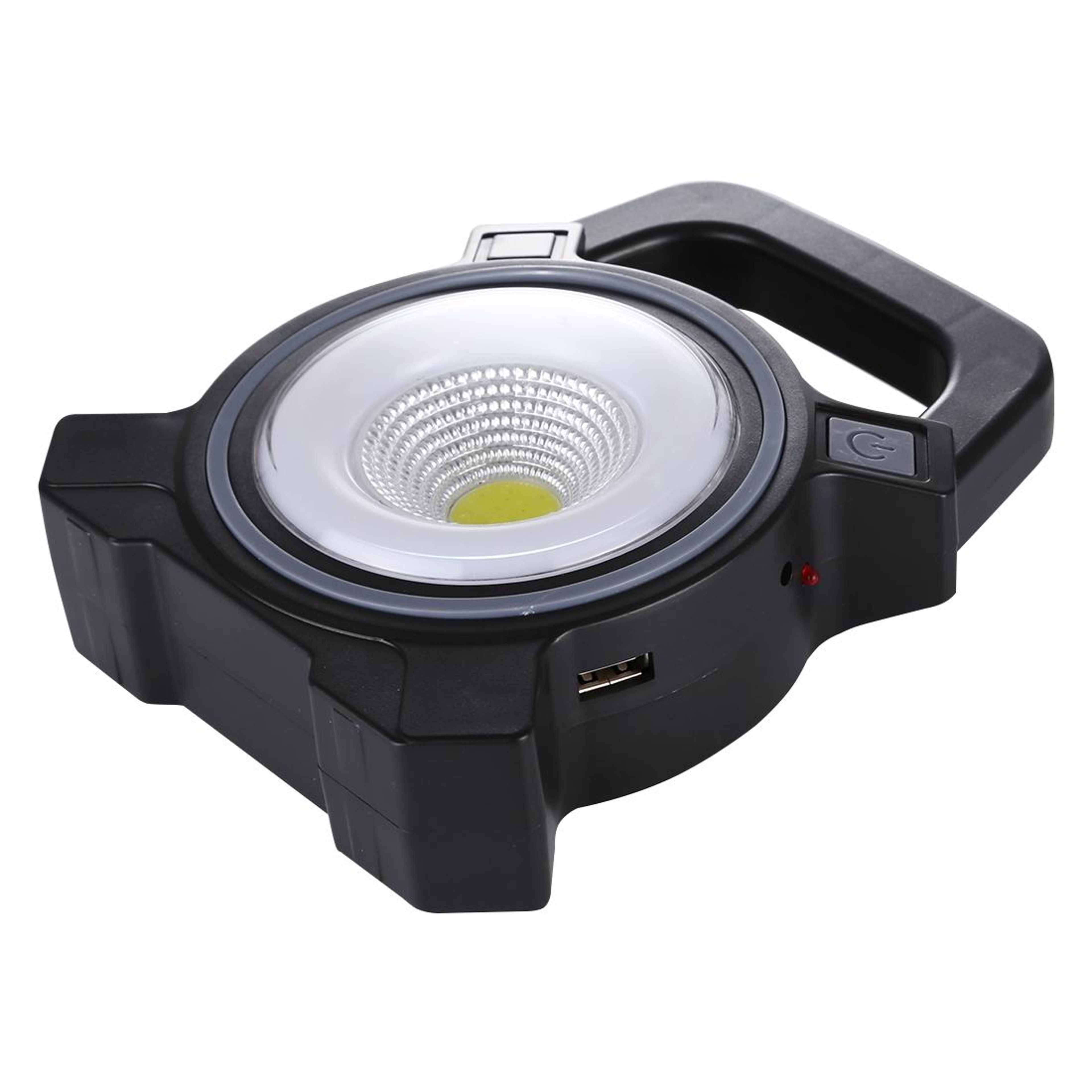 Solar Rechargeable COB LED Work Light & Handheld Camping Lamp with Power Bank Function – view 5