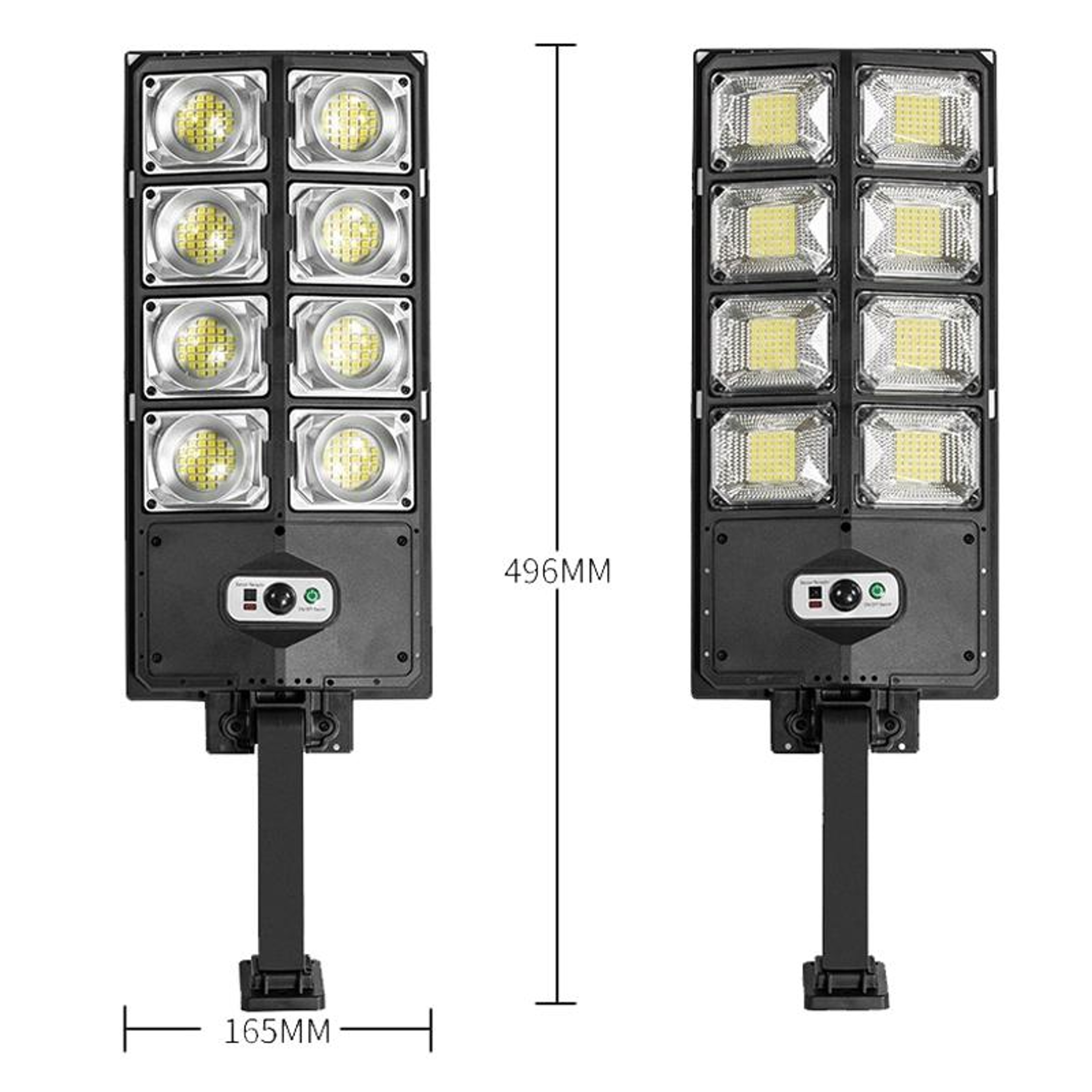 ESMARTER 336 LED Solar Motion Sensor Security Light Outdoor Waterproof Wall Lamp 7