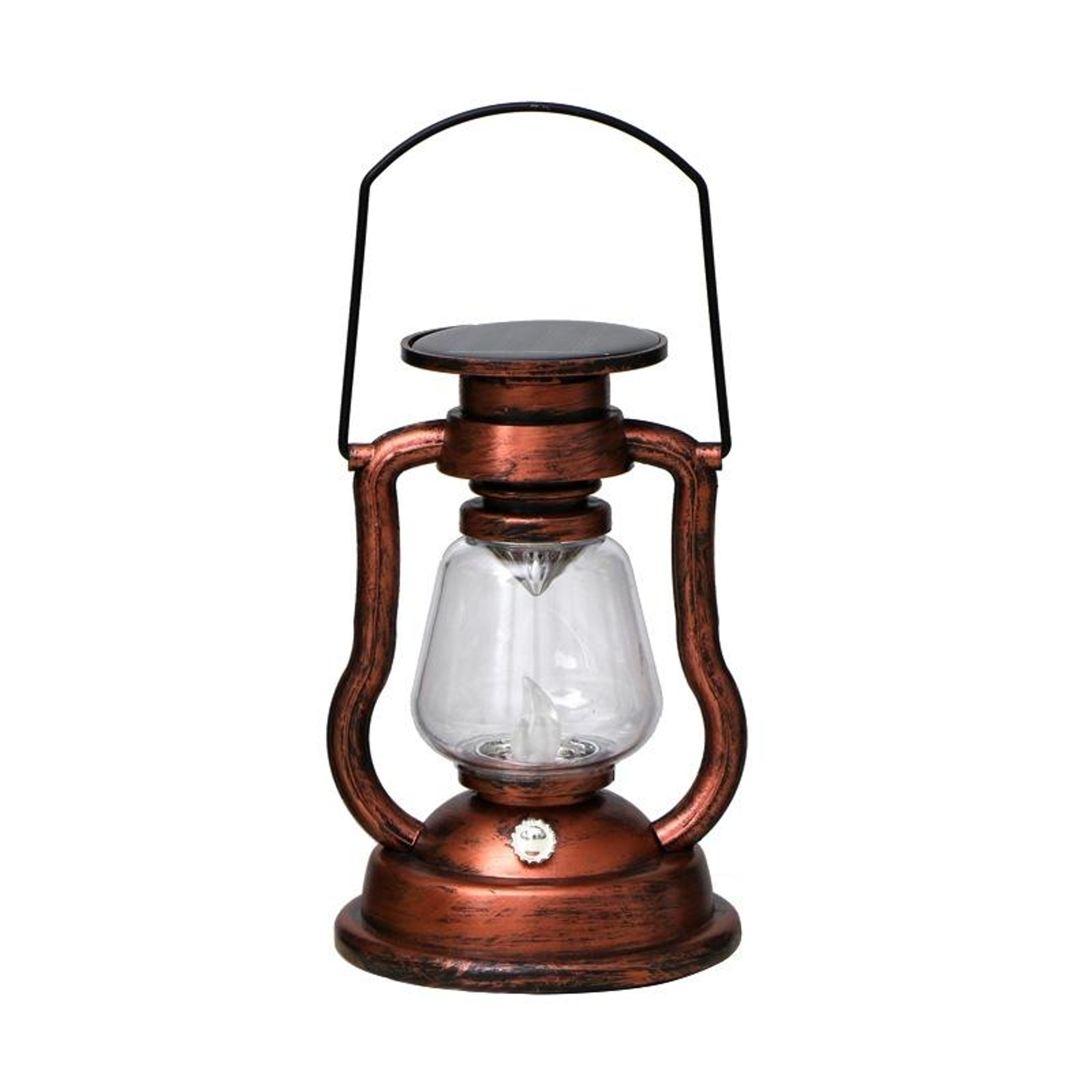 Retro Solar Kerosene Lamp Flame Solar Lantern Outdoor LED Emergency Garden Light Decor 0
