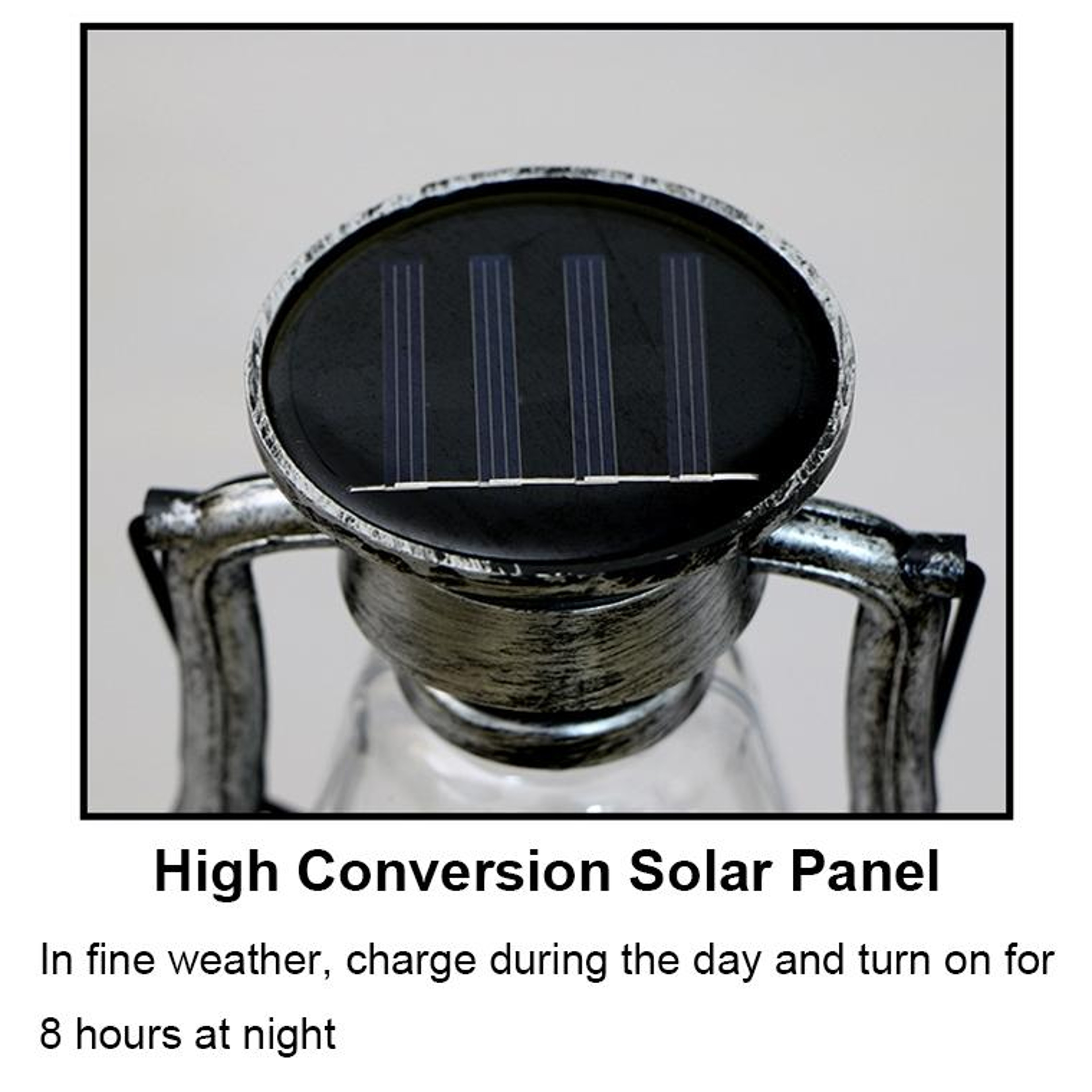 Retro Solar Kerosene Lamp Flame Solar Lantern Outdoor LED Emergency Garden Light Decor 3