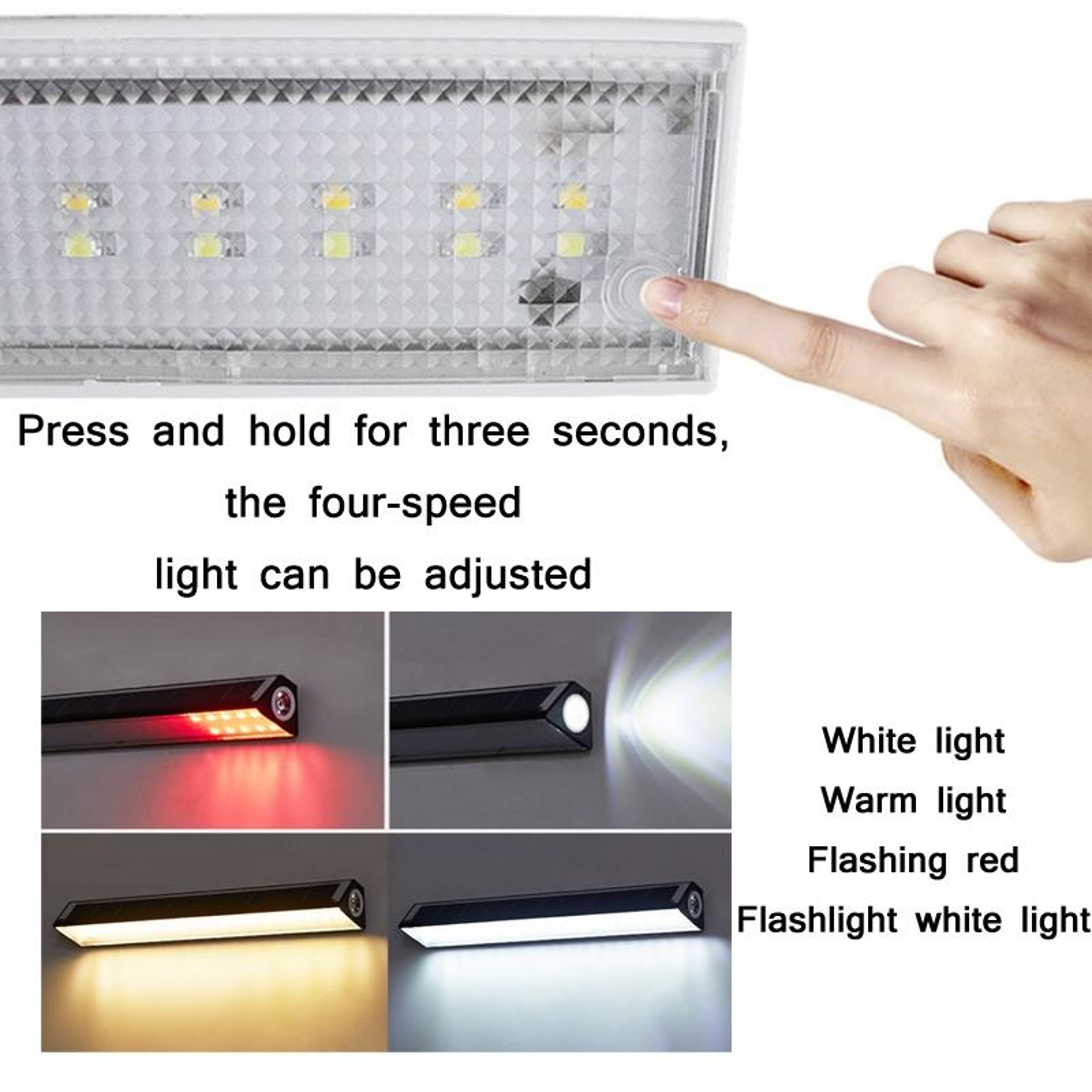 Magnetic Waterproof Outdoor Solar Garden LED Light Smart Light Control – view 3
