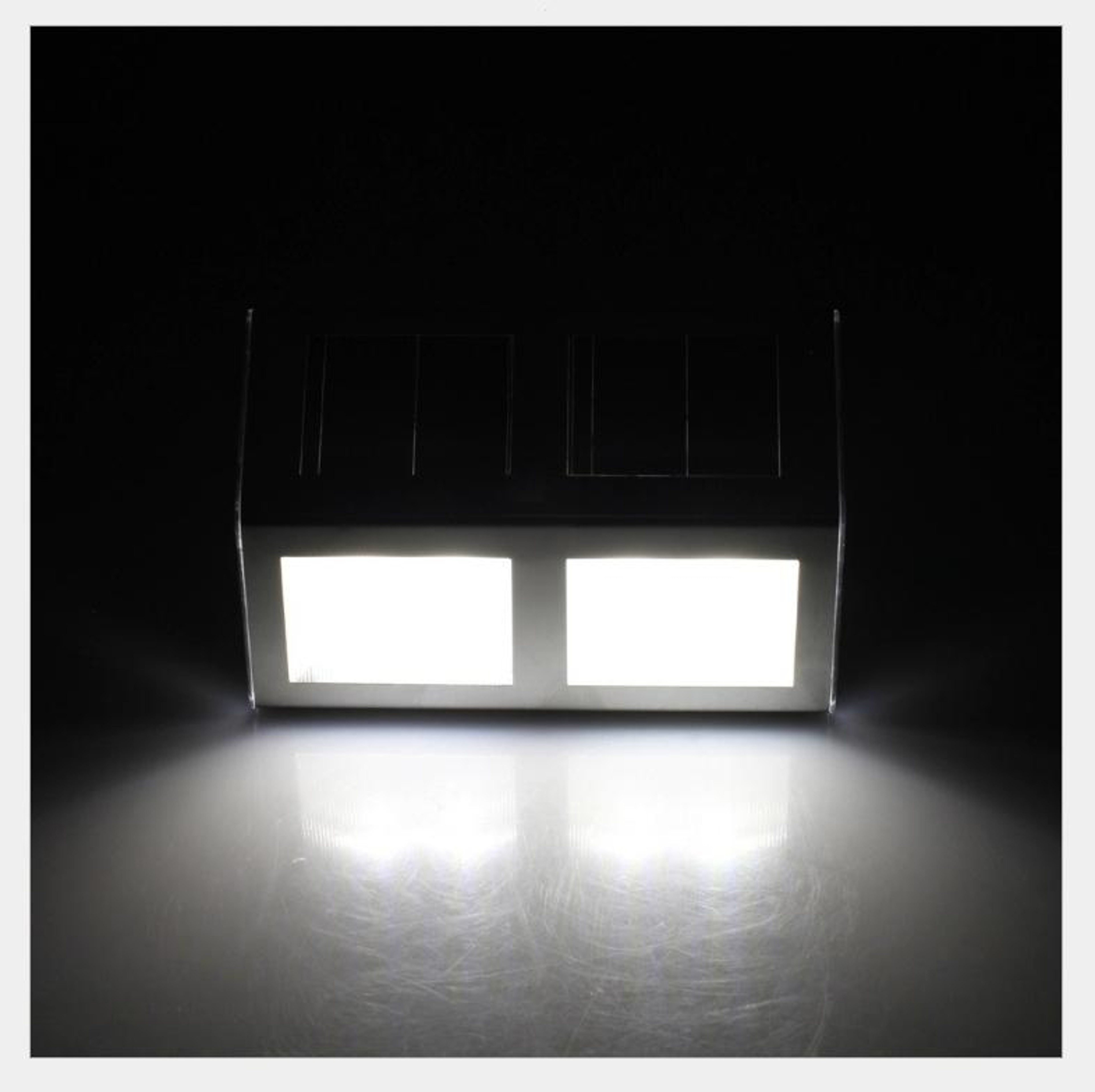 Solar Powered Wall Light Sensor Outdoor Waterproof LED Garden Step Lamp IP65 Pathway & Path Lighting – view 7