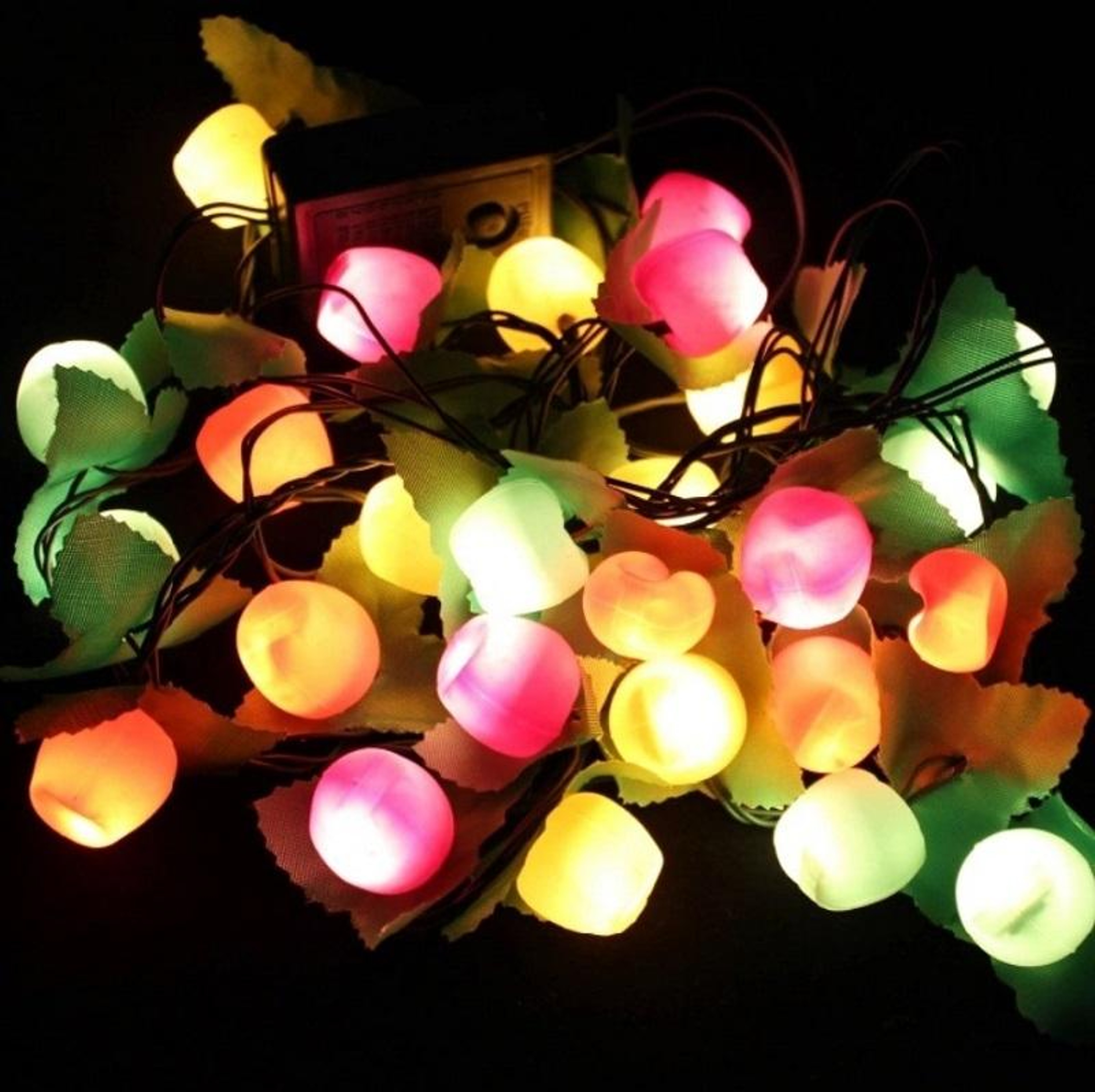 ColorGlow Fruit LED String Lights Multicolor Christmas Tree & Wedding Decor Lights – view 1