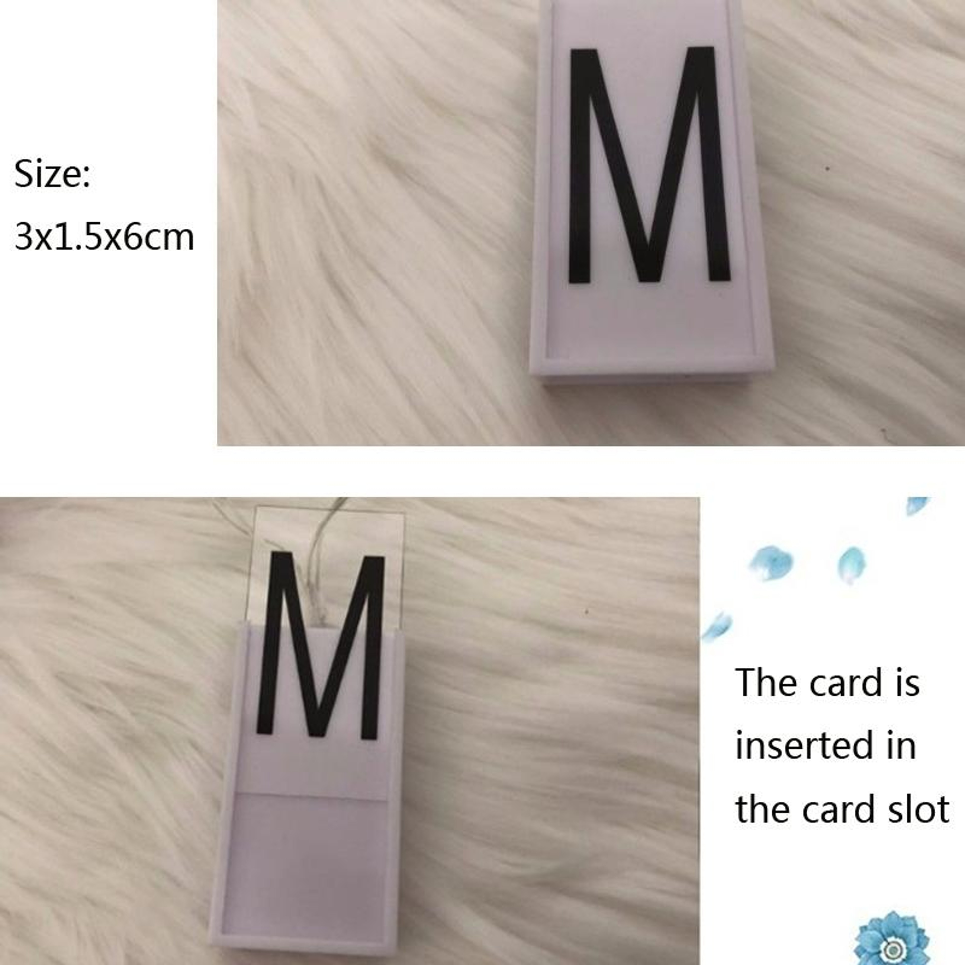 Customizable LED Letter Light String with Letter Cards for Parties & Room Decor – view 4