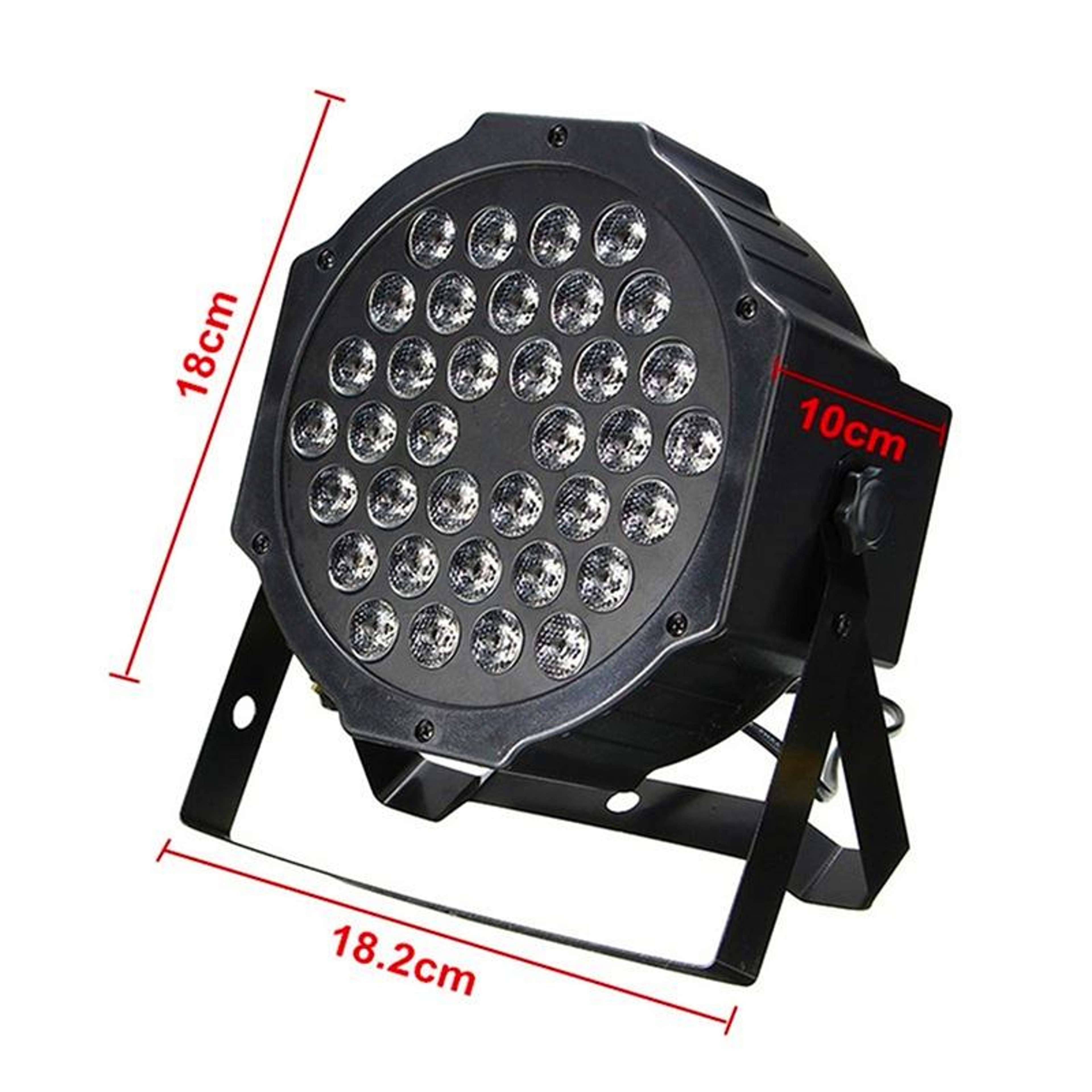 RGB LED PAR Light With Remote Control Stage Wash Light For Parties  Events 1