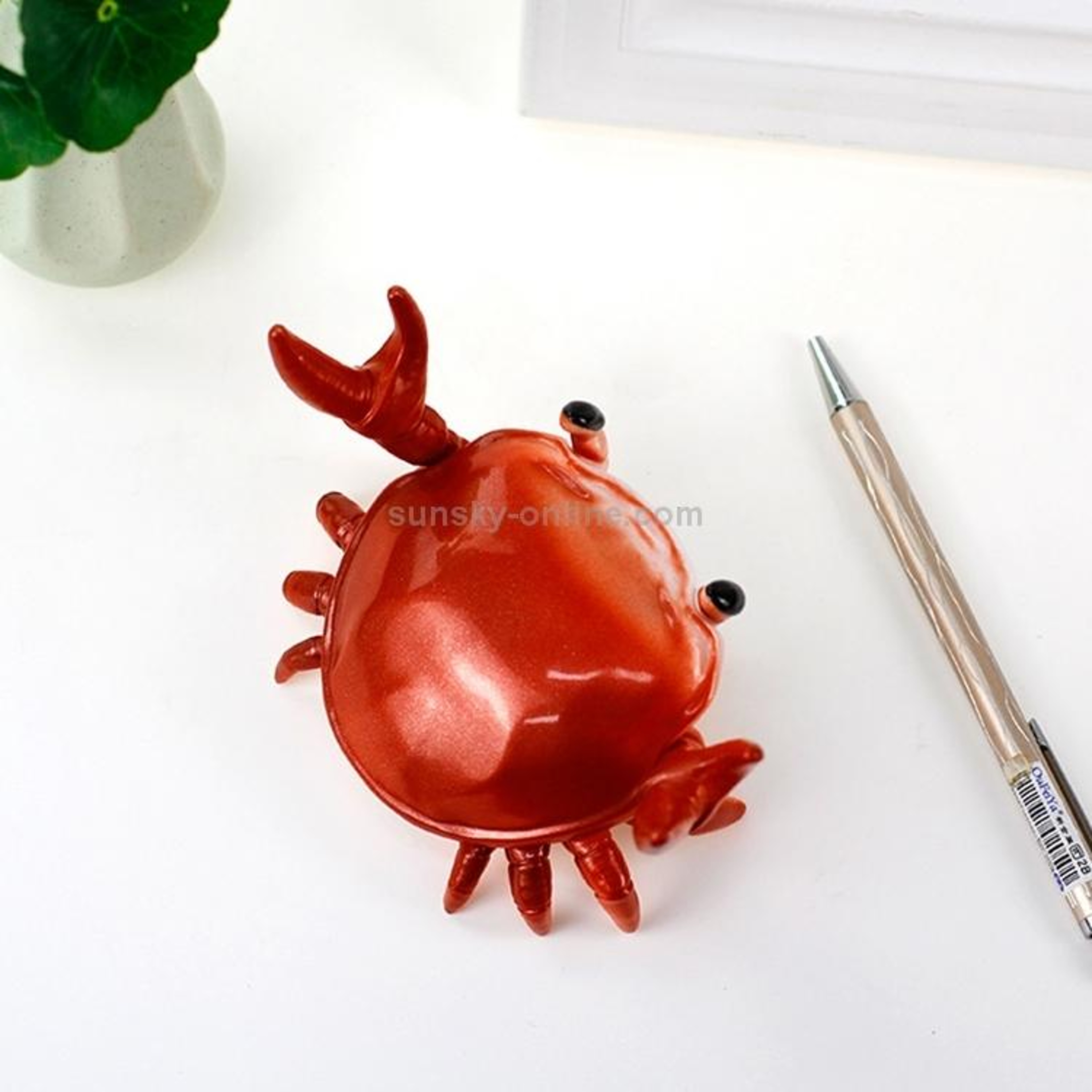 Cute Crab Bluetooth Speaker & Phone Stand with Pen Holder for Desk – view 7