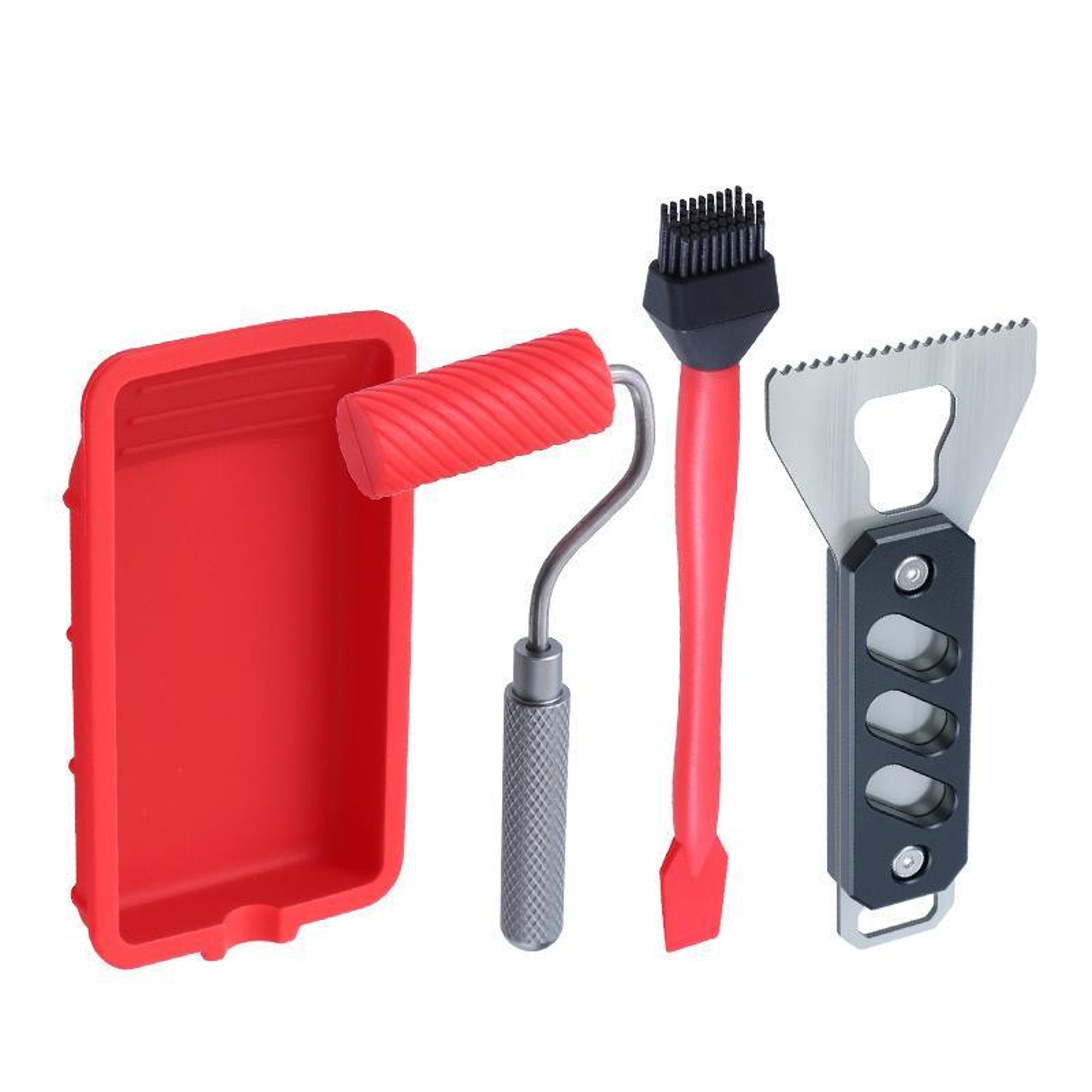 DIY Glue Spreader Roller Brush with Silicone Tray for Woodworking, Painting & Precision Adhesive Application – view 12