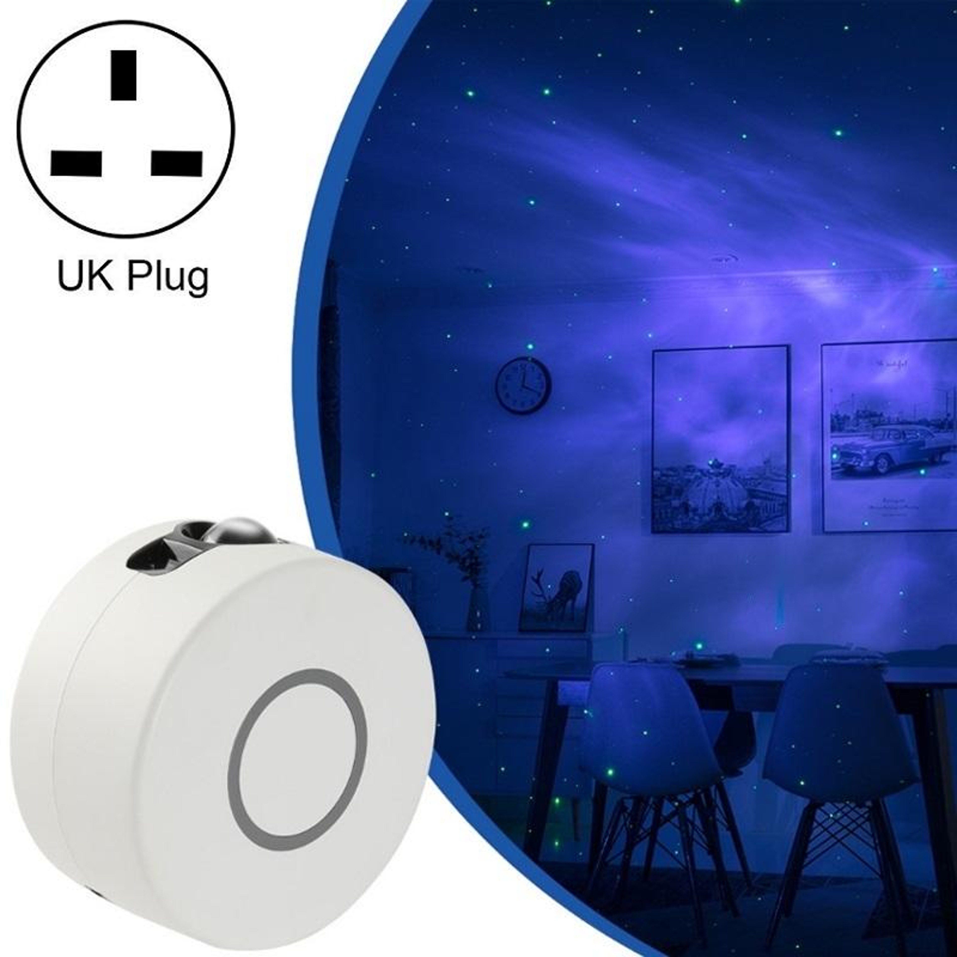 Remote Control Galaxy Projector Starry Sky LED Night Light for Bedroom, Home Theater & Party Decor – view 9