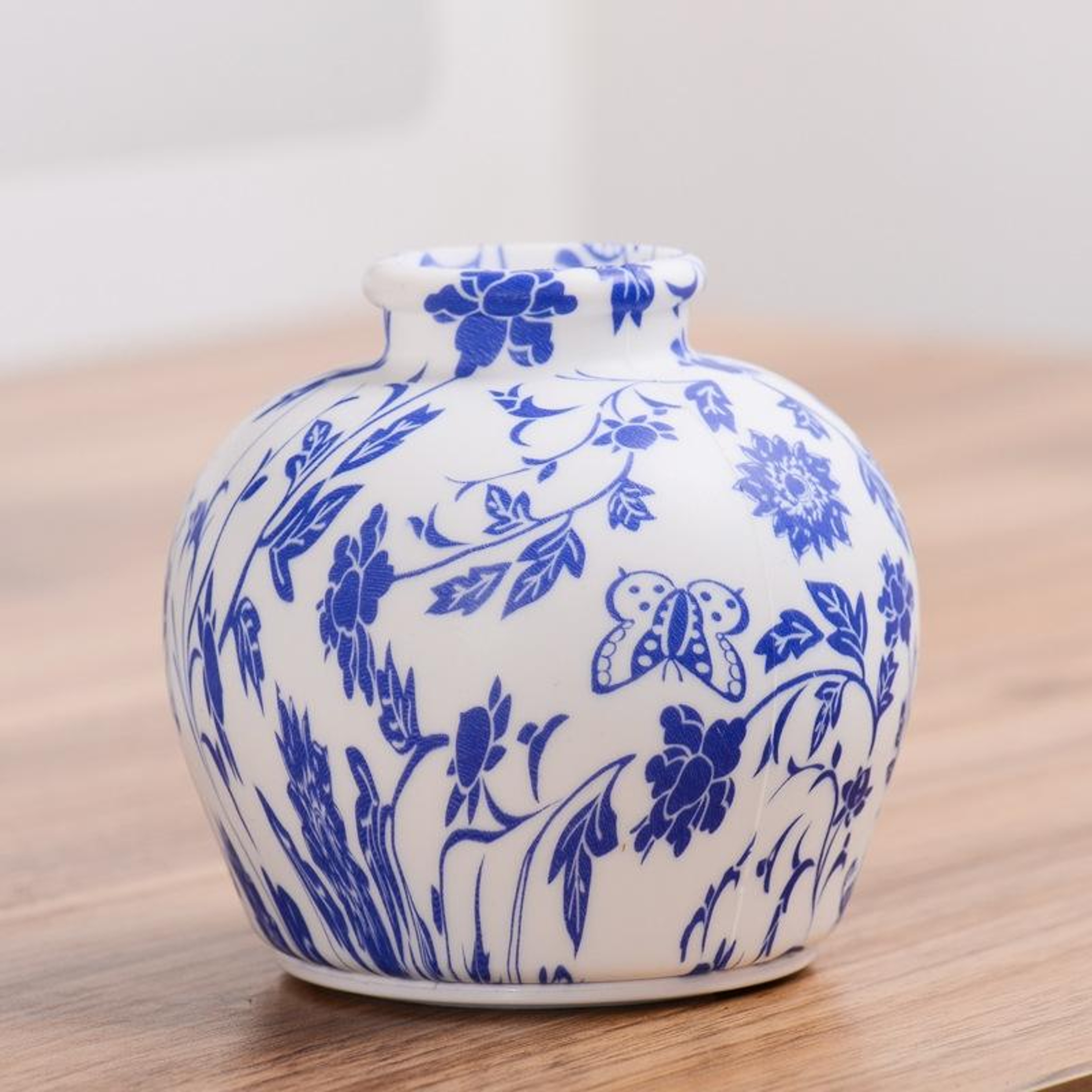 Blue & White Porcelain Silicone Night Light USB Rechargeable Touch Sensor LED Bedside Lamp – view 2