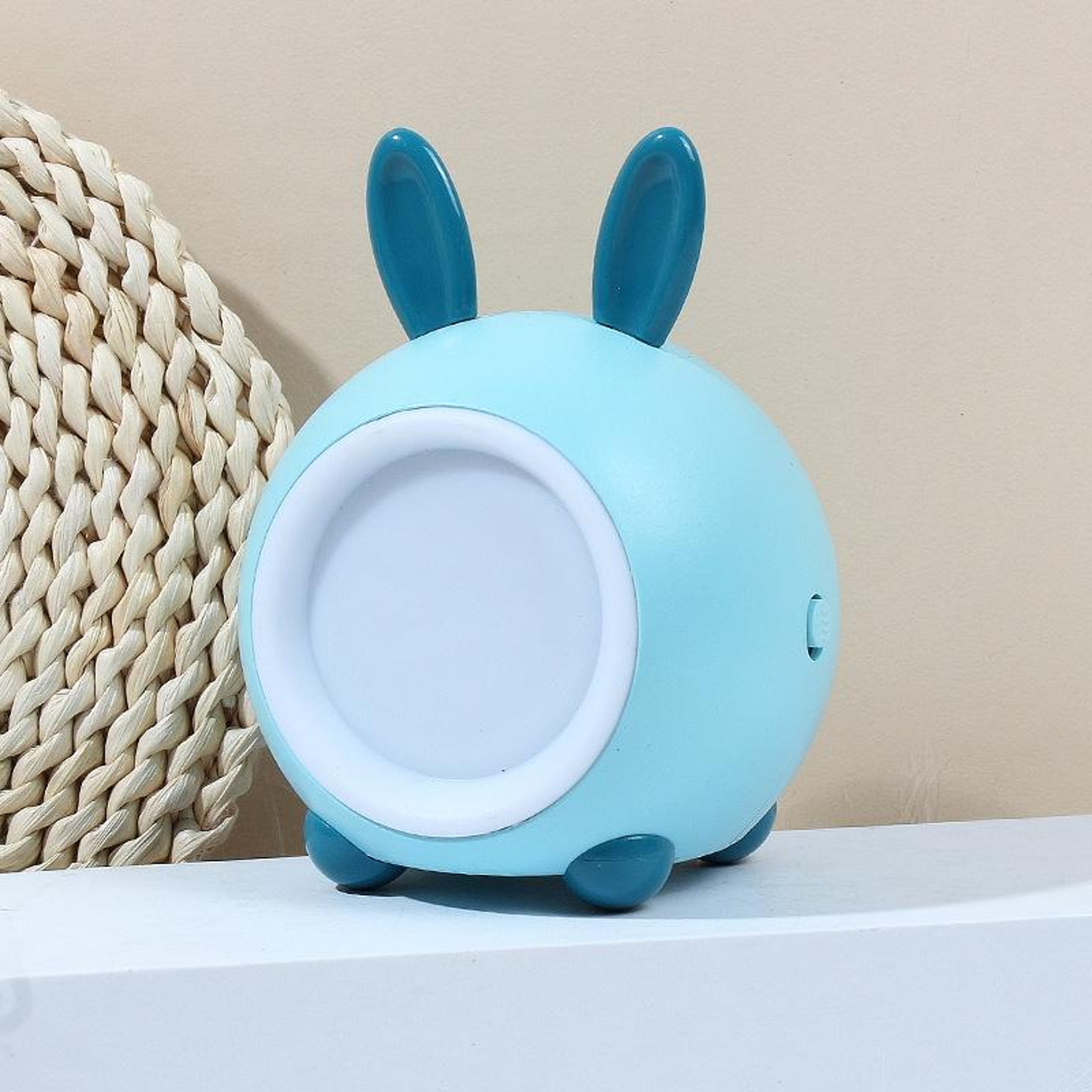 Cute Rabbit LED Night Light USB Rechargeable Touch Control Lamp With Stepless Dimming 0