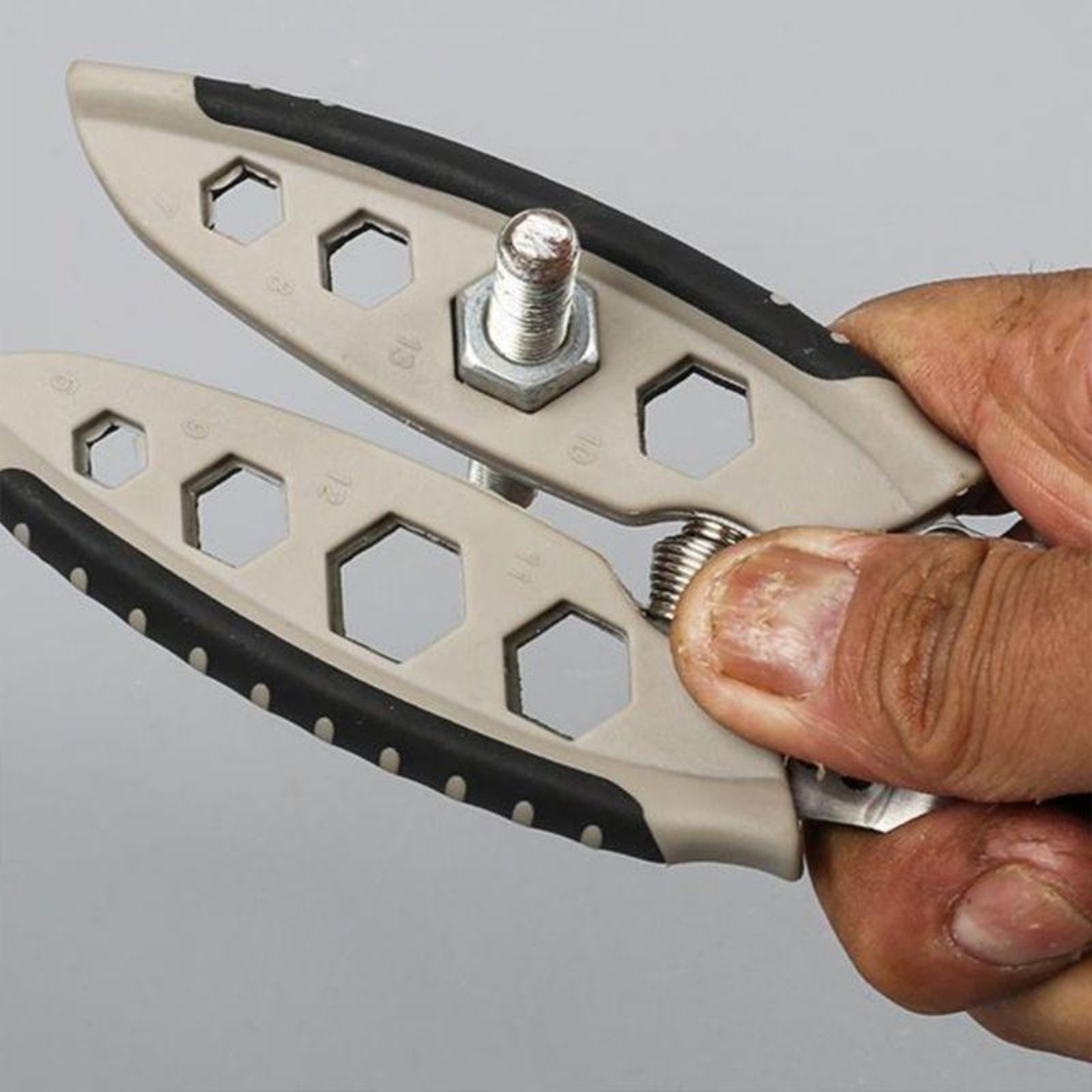 Wire Stripper Tool & Multipurpose Crimping Pliers with 6 Hex Wrench Sizes – view 5