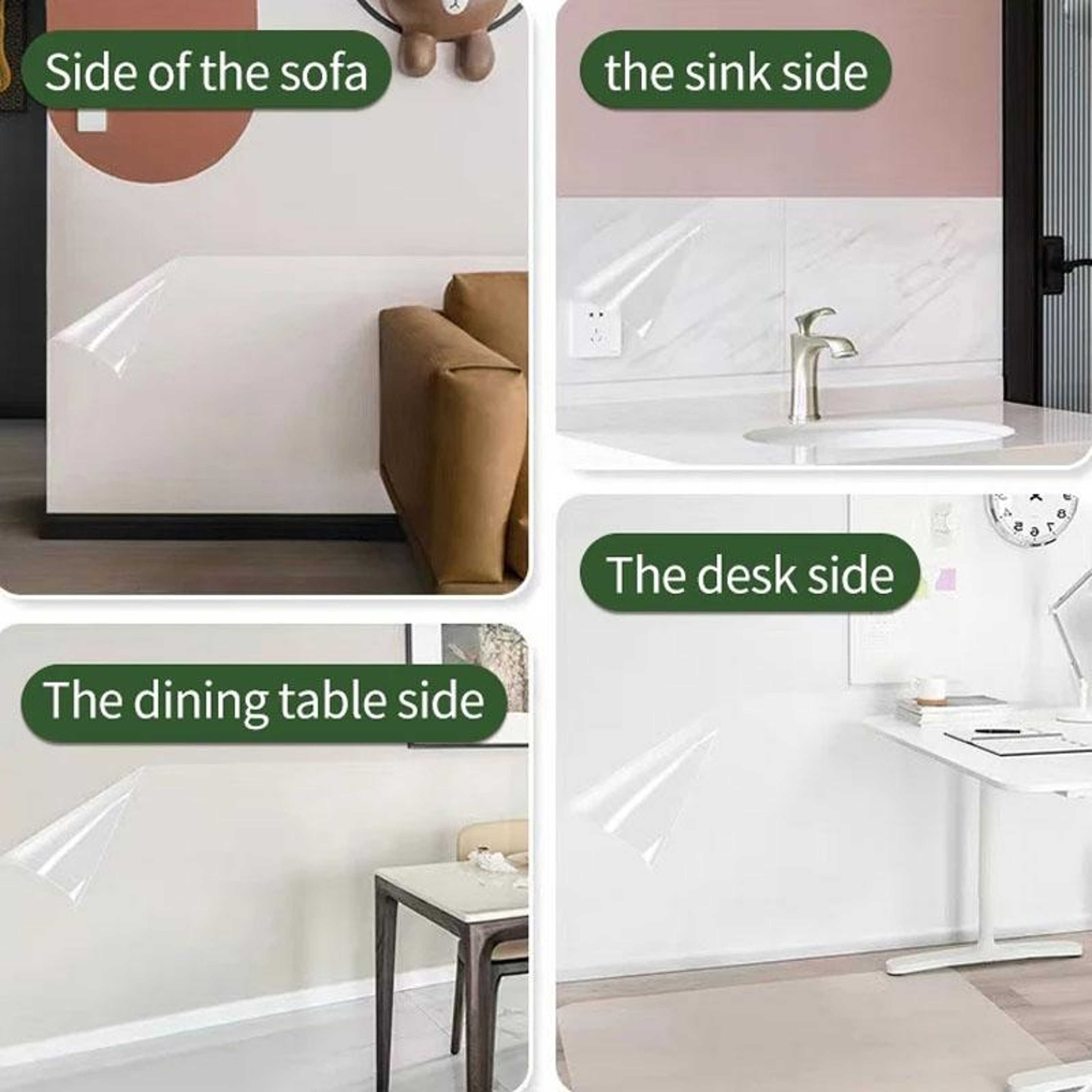 Kids Wall Protection Film Reusable Static Wall Stickers for Graffiti & Home Decor – view 10
