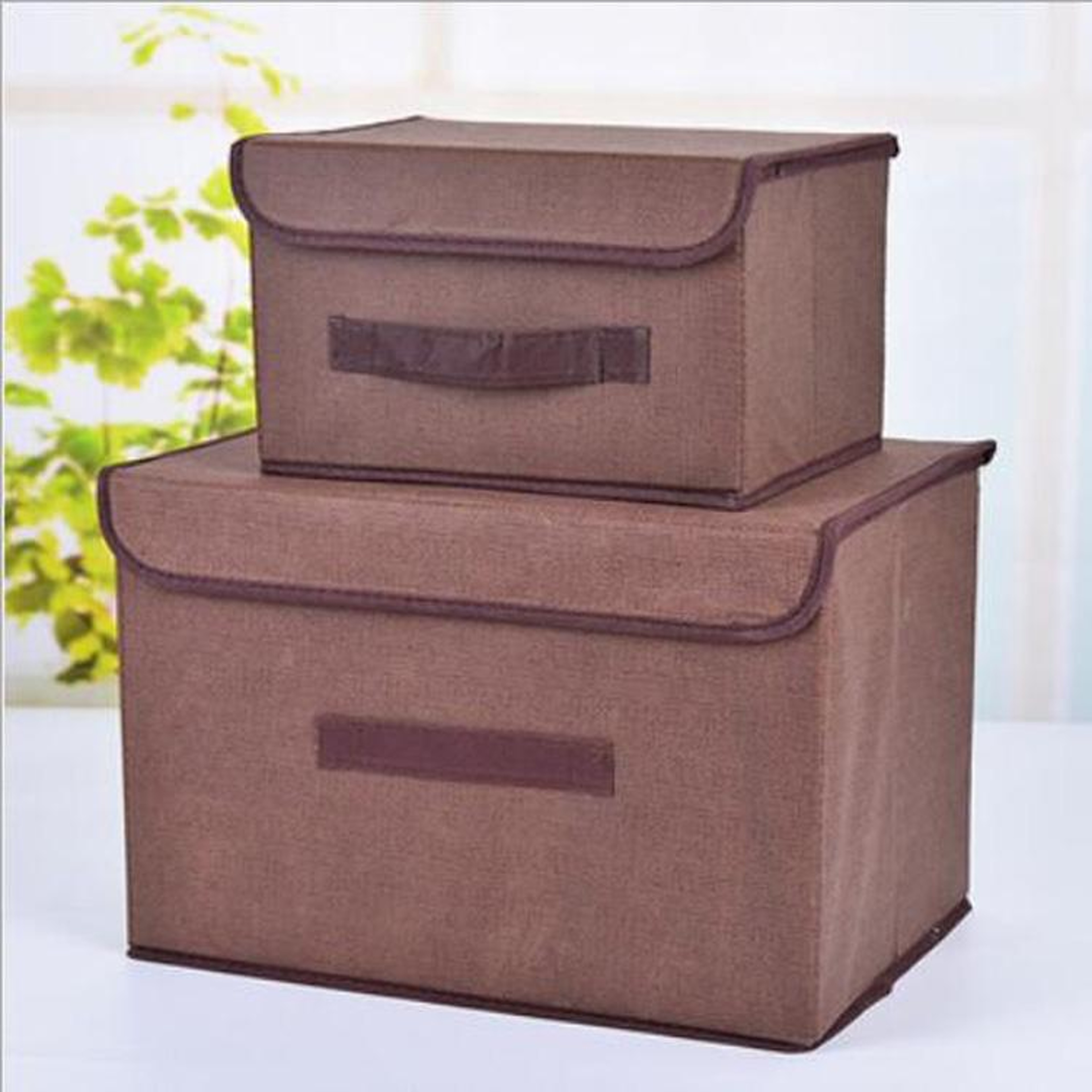 Fabric Storage Box Foldable Cube Storage Organizer & Laundry Basket – view 9
