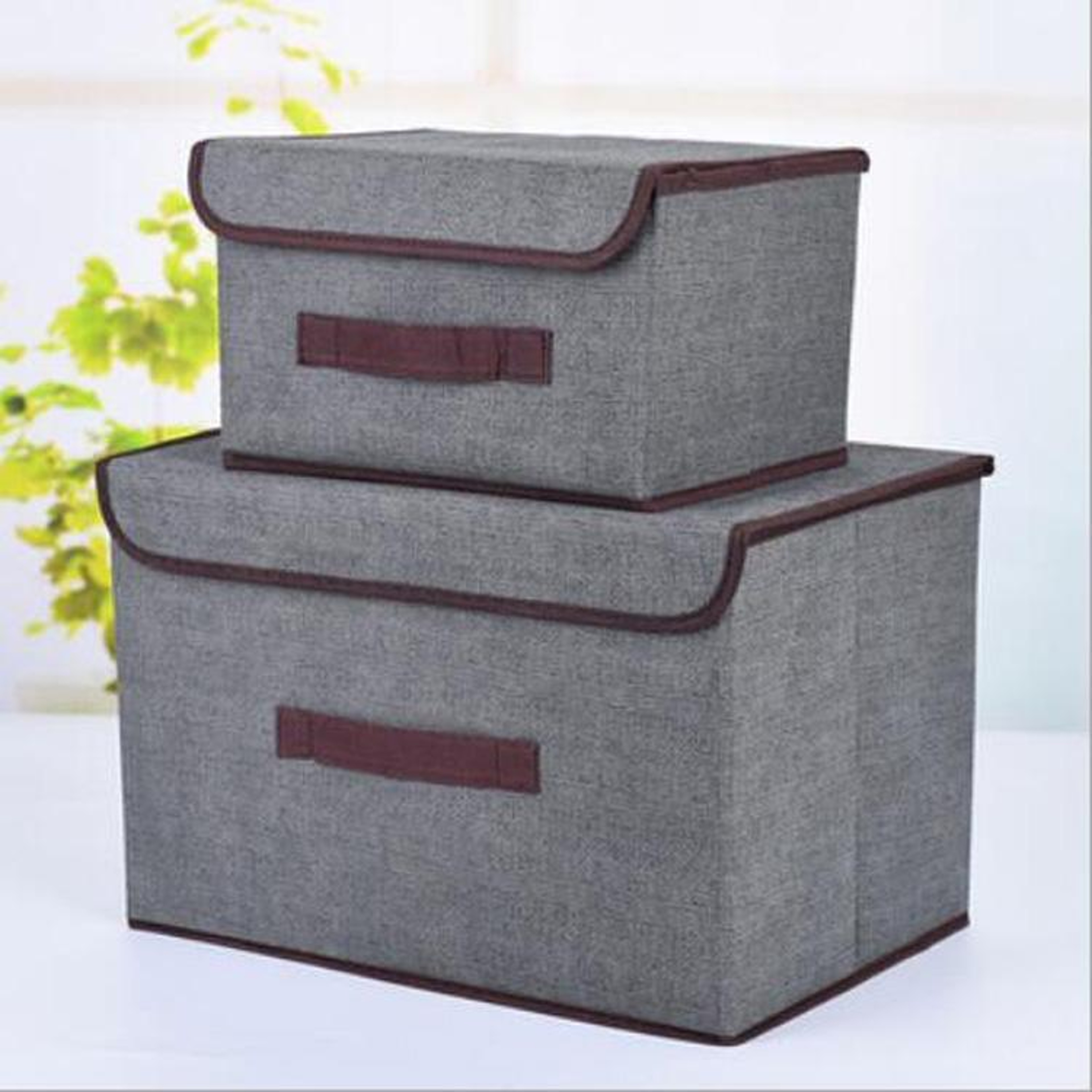 Fabric Storage Box Foldable Cube Storage Organizer & Laundry Basket – view 10