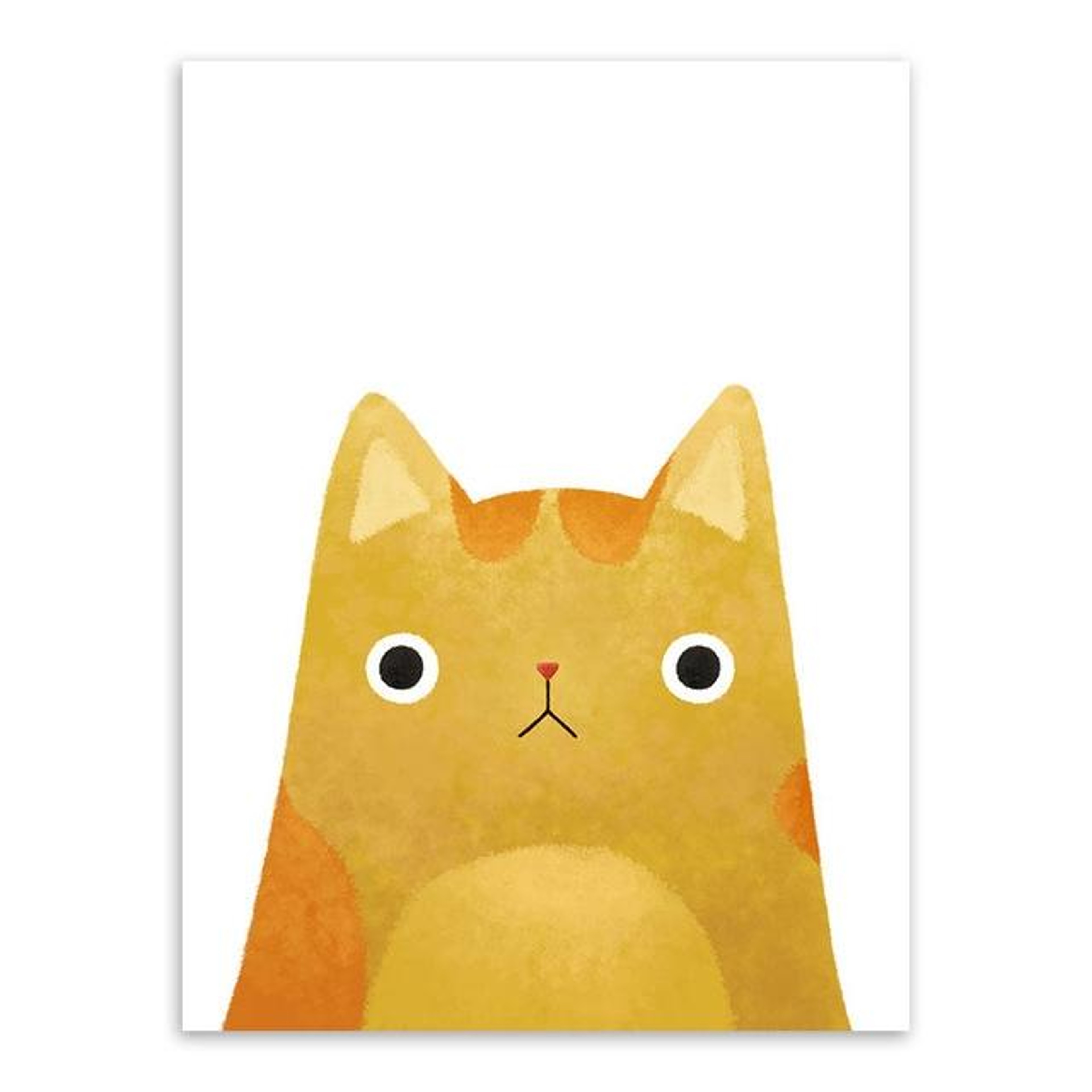 Cute Cat Canvas Wall Art Poster for Kids Room Cartoon Nursery Decor – view 7
