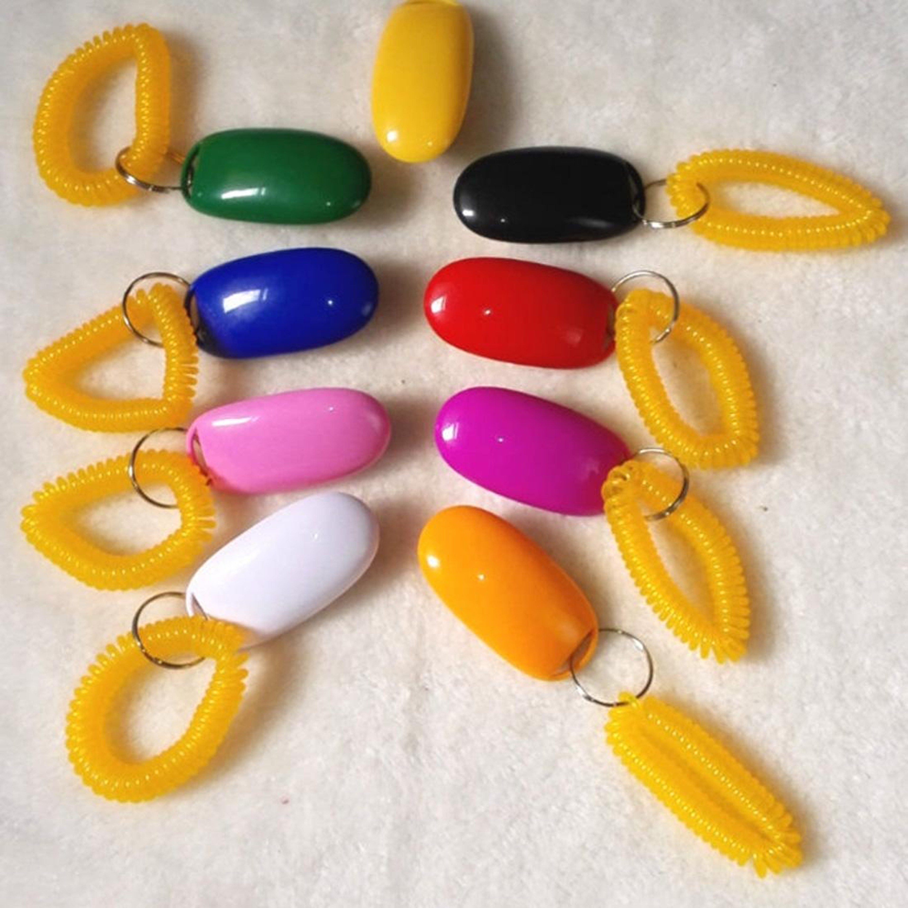 Dog Training Clicker with Keychain Portable Pet Training Tool for Positive Reinforcement – view 7