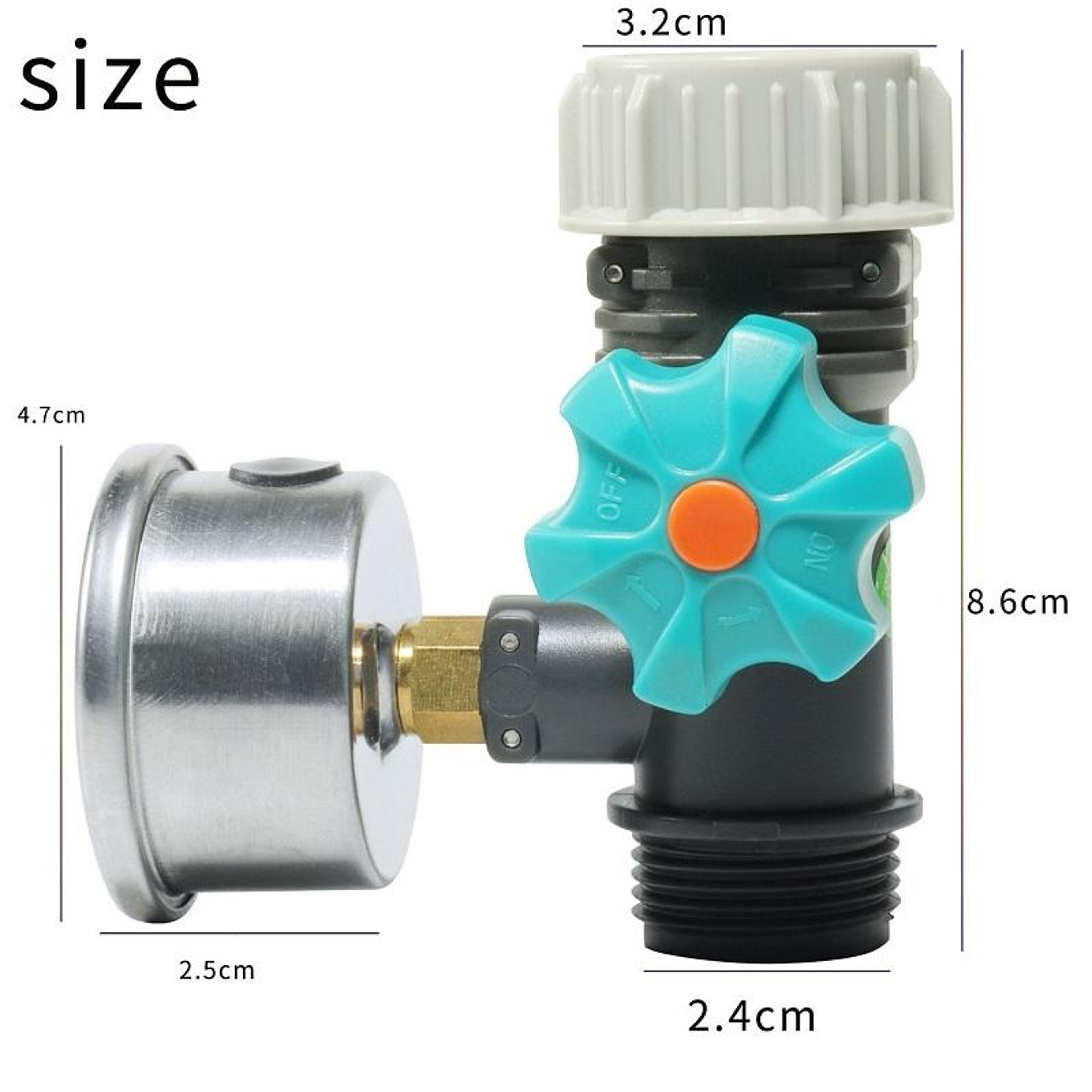 Automatic Garden Irrigation Regulator Water Pressure Control Valve For Drip Irrigation Systems 2
