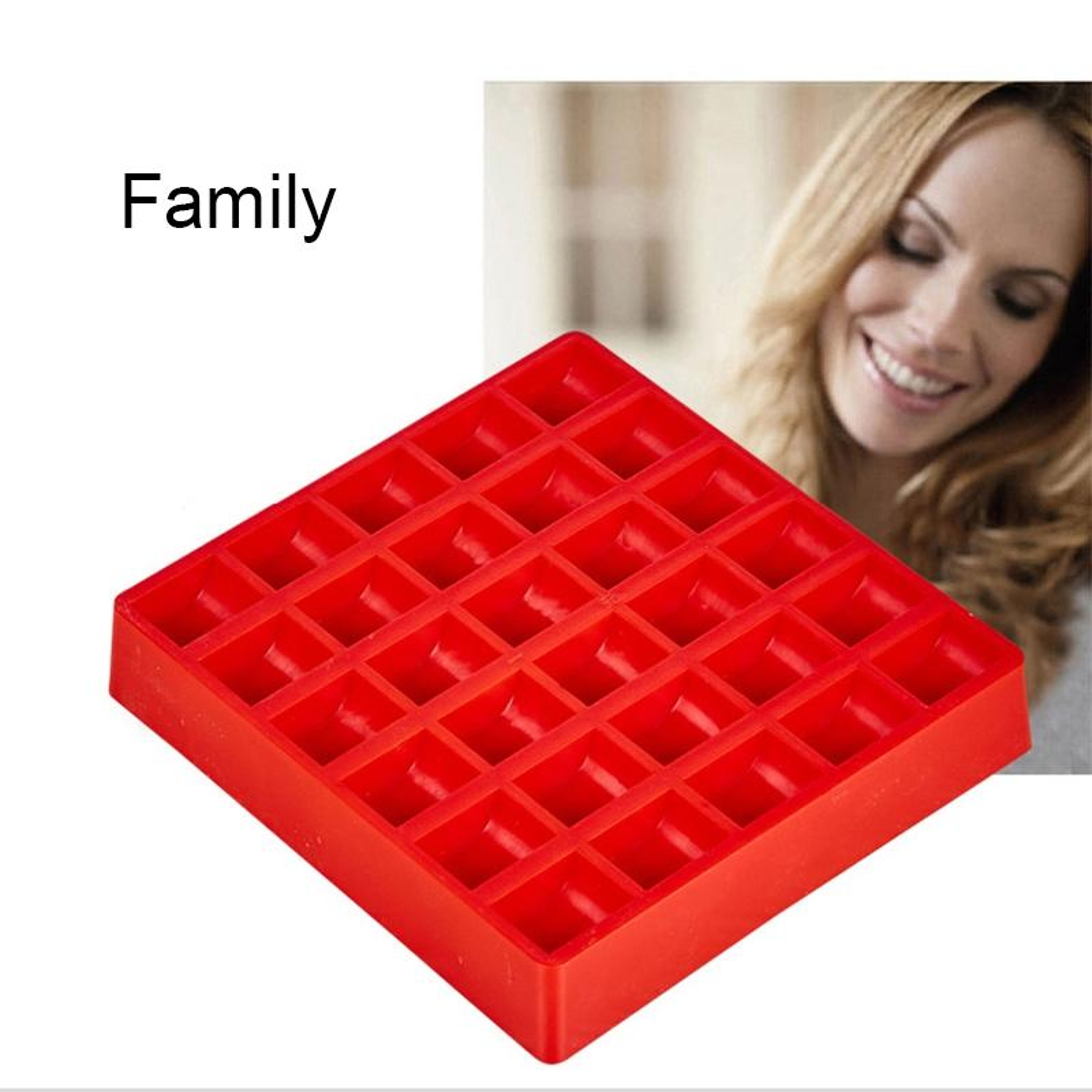 Chip Poker Chip Case Portable Chip Storage Box For Casino Game Tokens Red 5