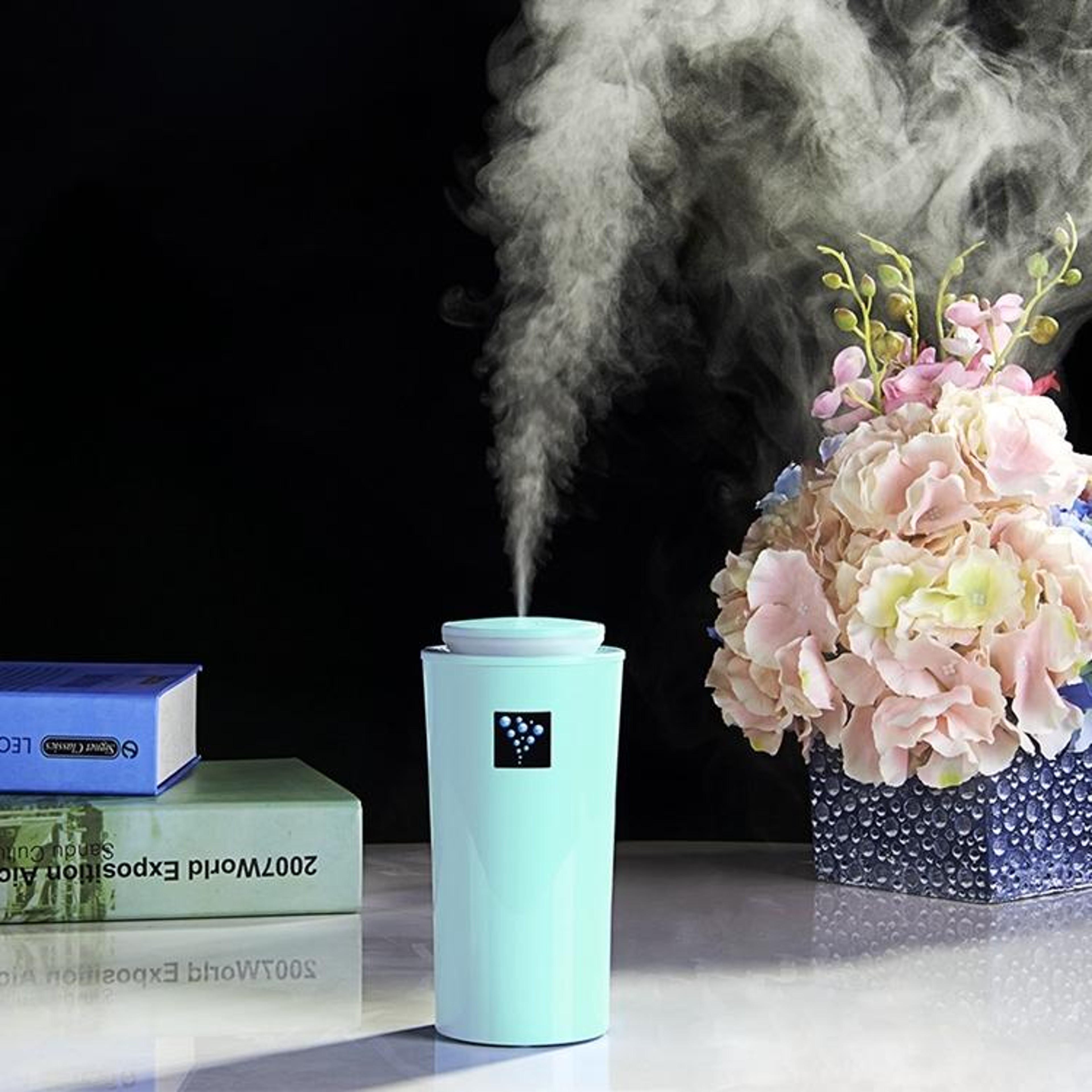 Portable Mini Humidifier with LED Night Light USB Cool Mist Diffuser – view 16