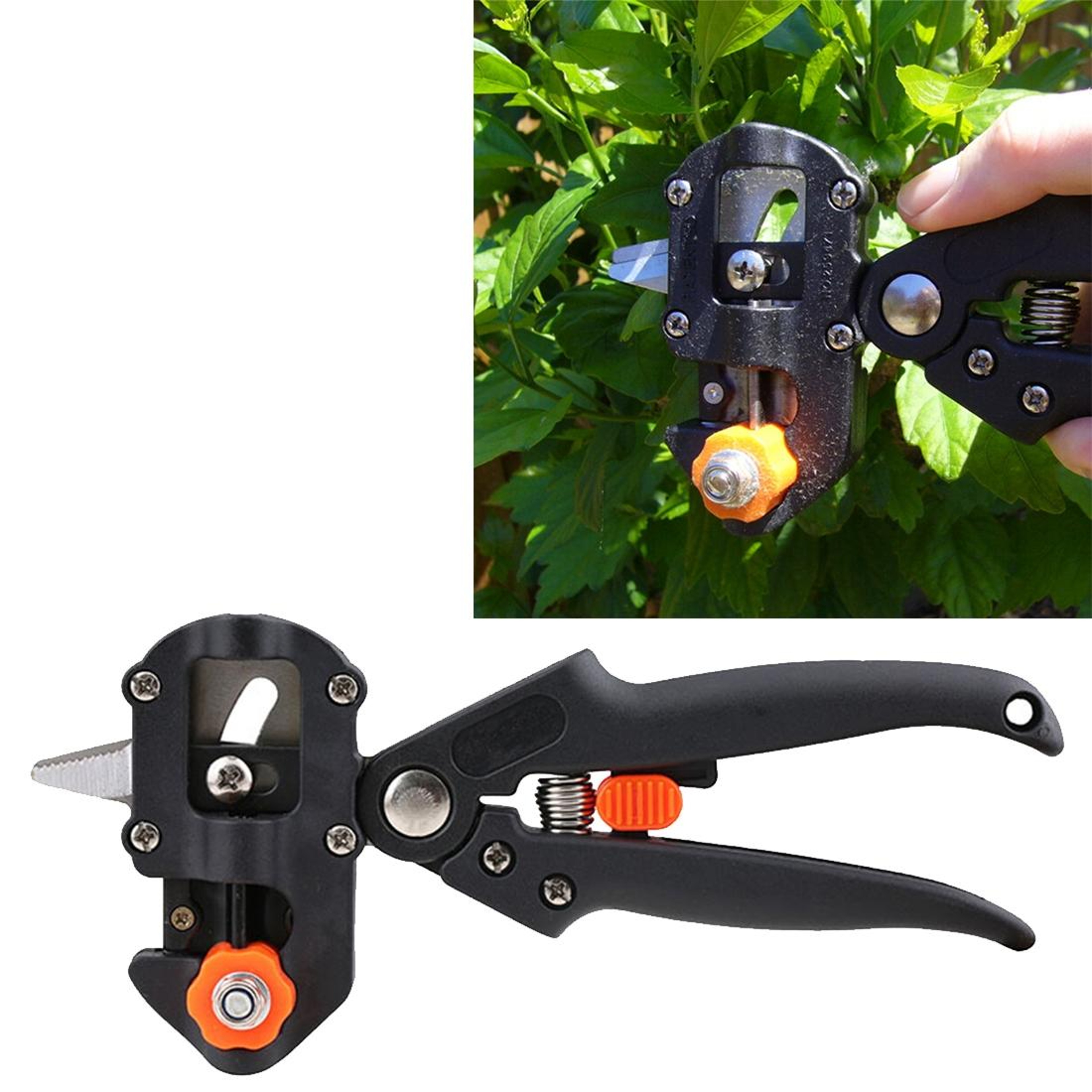 Professional Grafting Tool Kit with Pruning Scissors & 3 Precision Blades for Fruit Tree Grafting – view 9