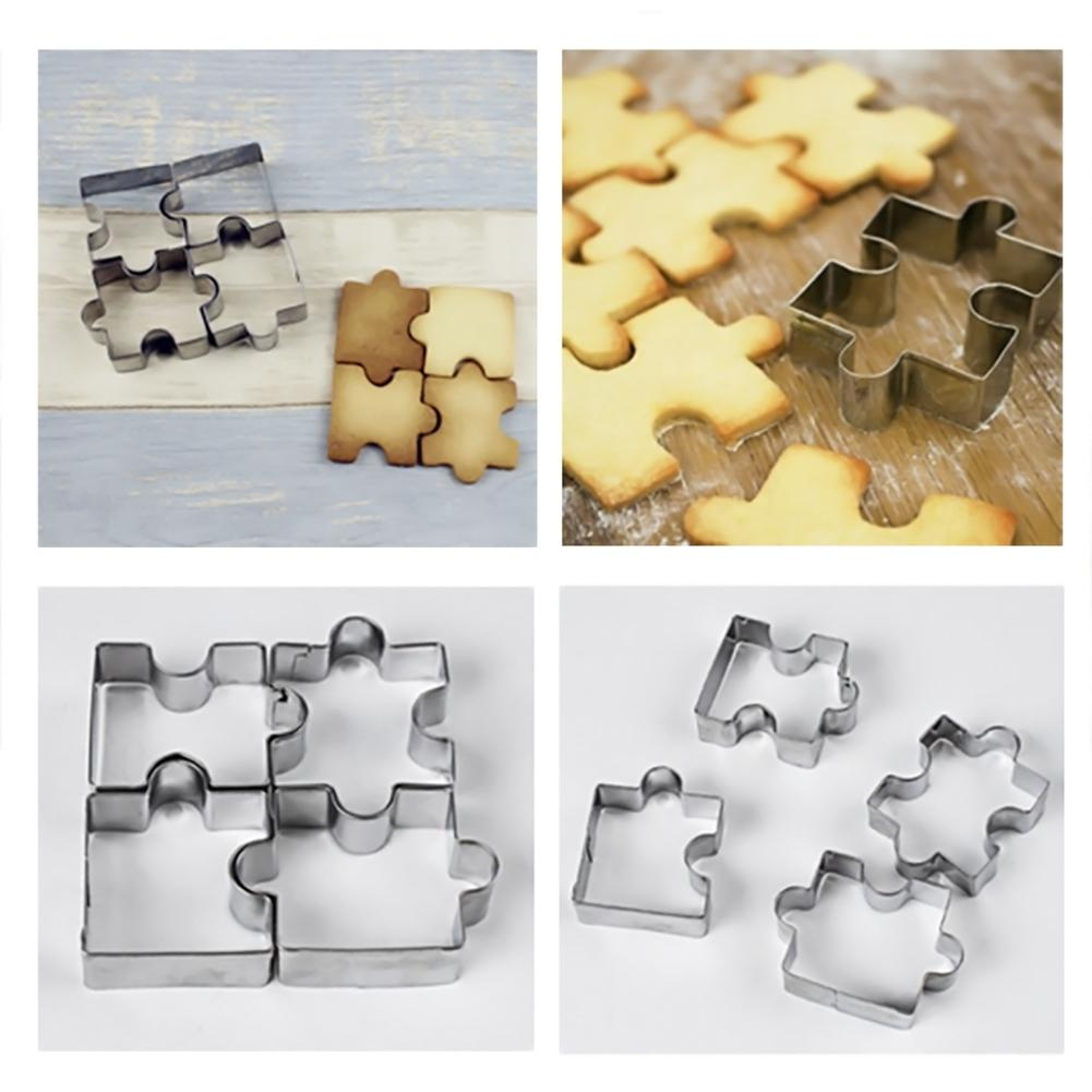 Premium Round Cookie Cutter Set Stainless Steel Cake Ring Mold for Biscuits, Doughnuts & Desserts – view 15