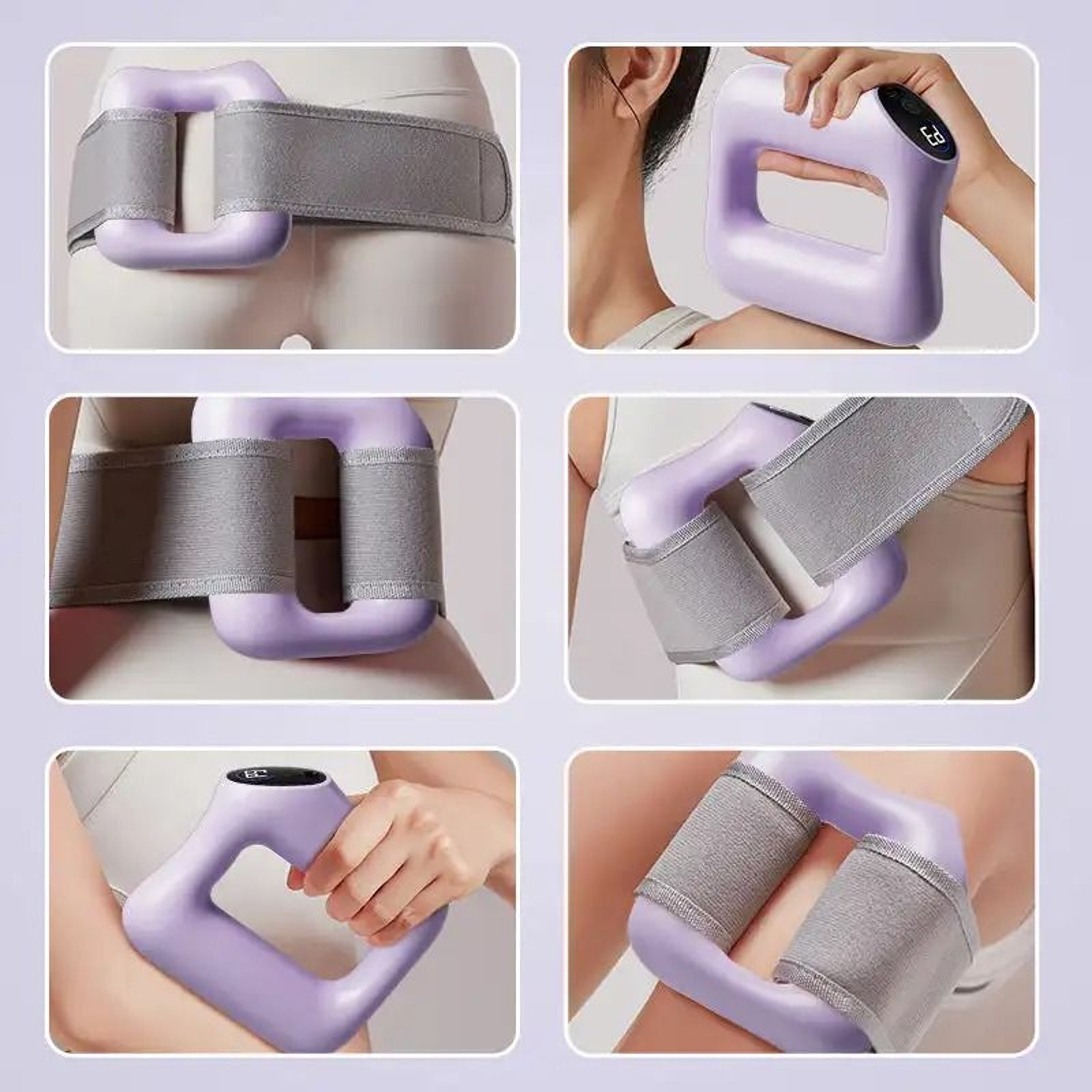 Full Body Fascia Ring Electric Vibration Massager Deep Tissue Relief And Fat Burning Shaping 5