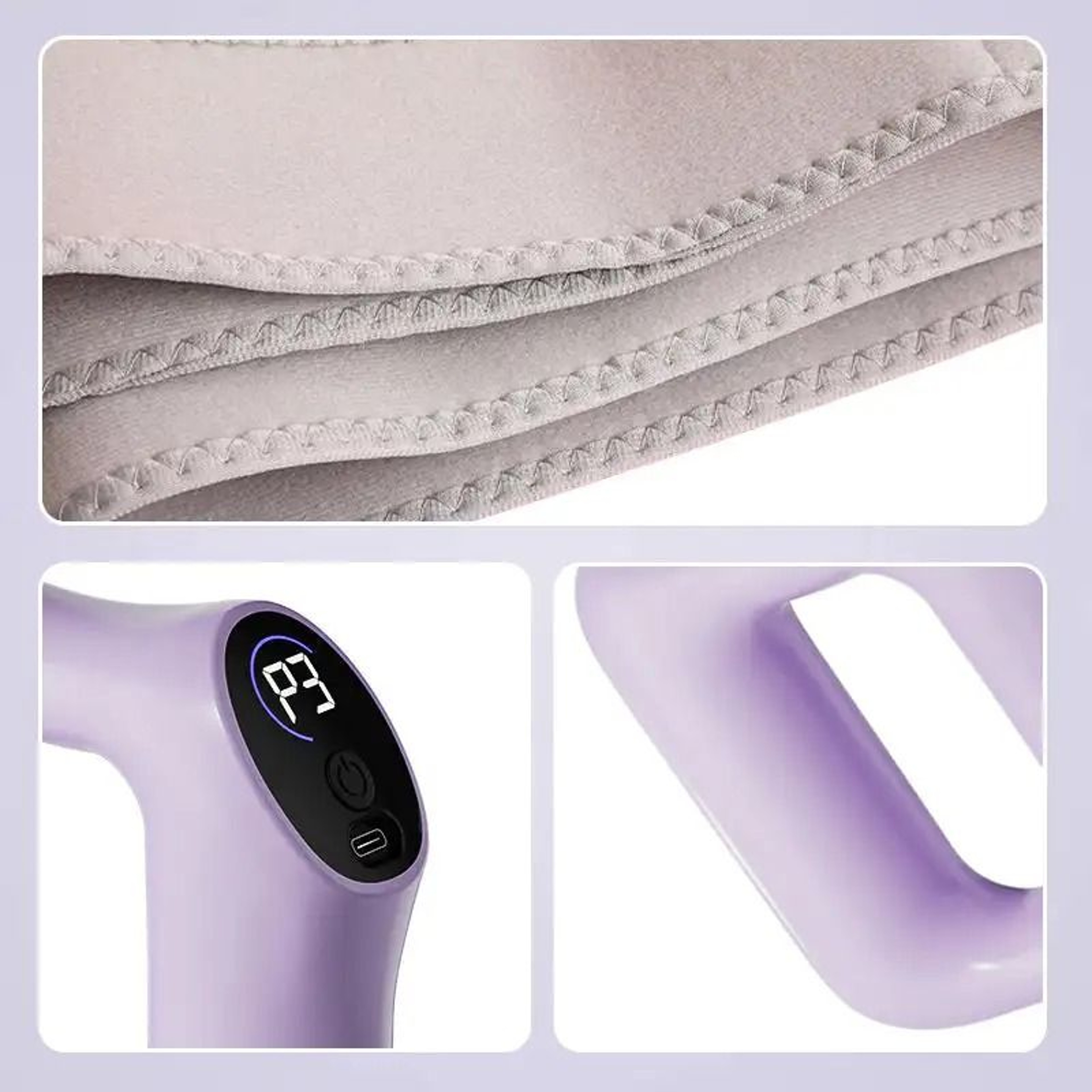 Full Body Fascia Ring Electric Vibration Massager Deep Tissue Relief And Fat Burning Shaping 6