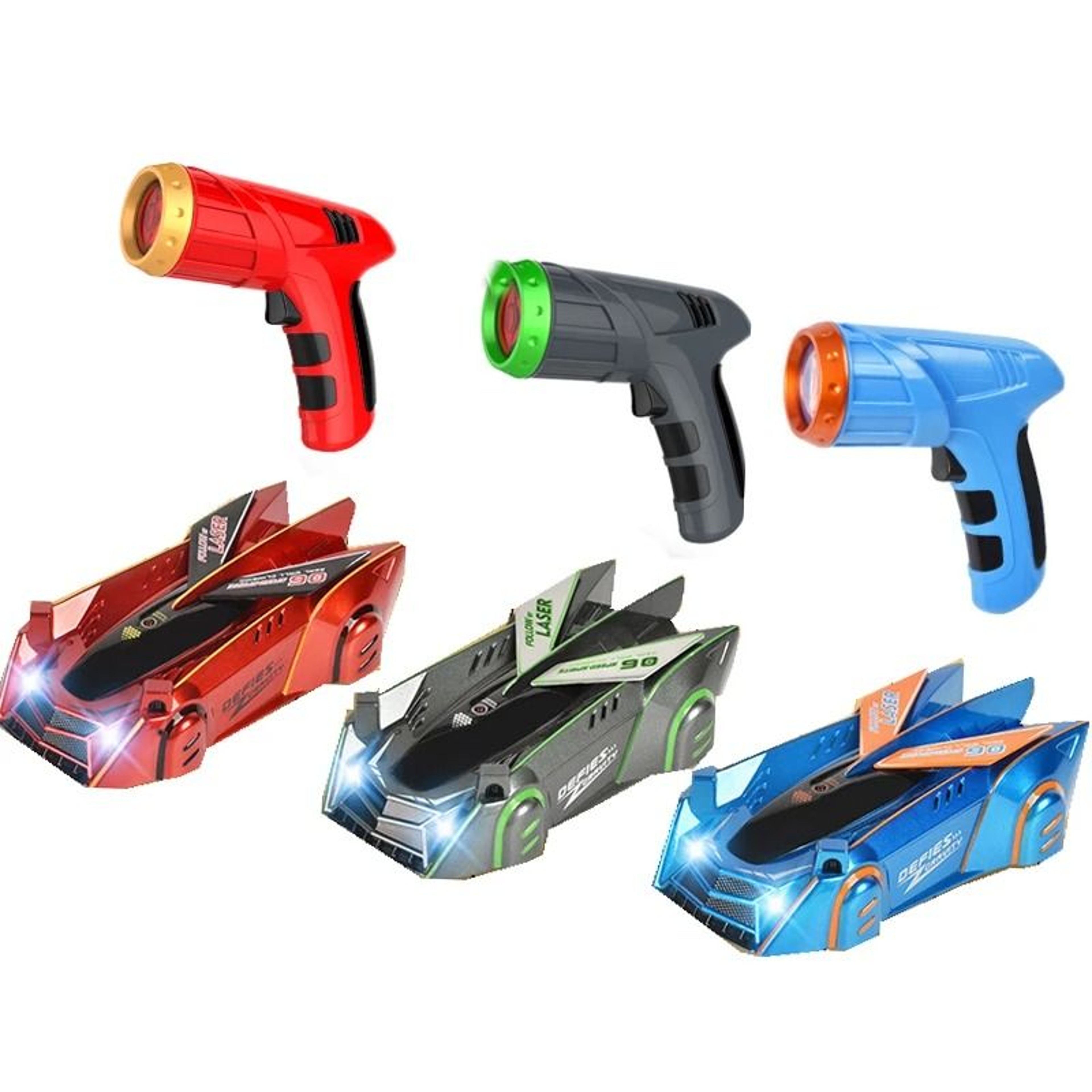 Infrared Laser Controlled Wall Climbing RC Stunt Car 1