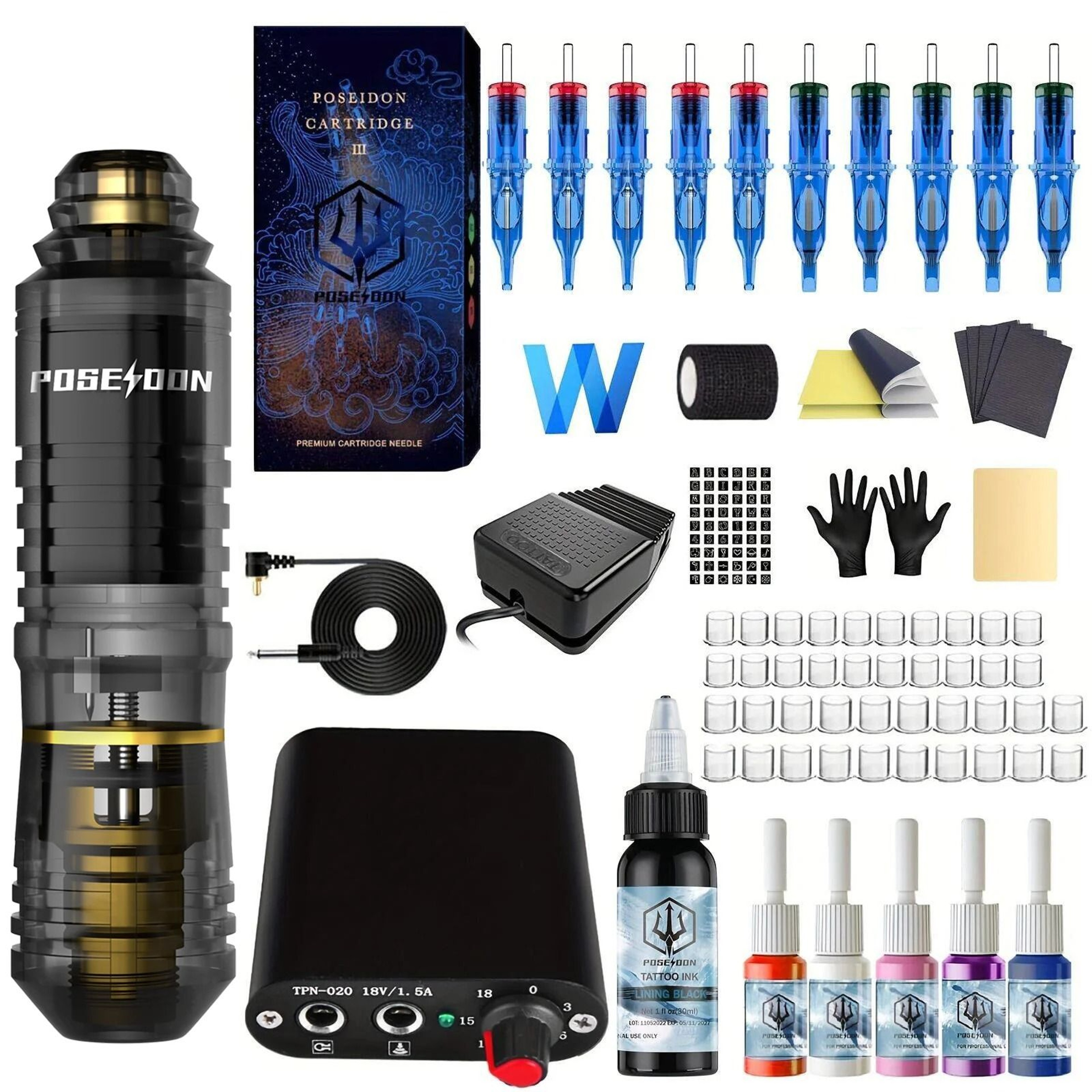 Wireless Tattoo Pen Kit For Permanent Makeup And Professional Tattooing 3