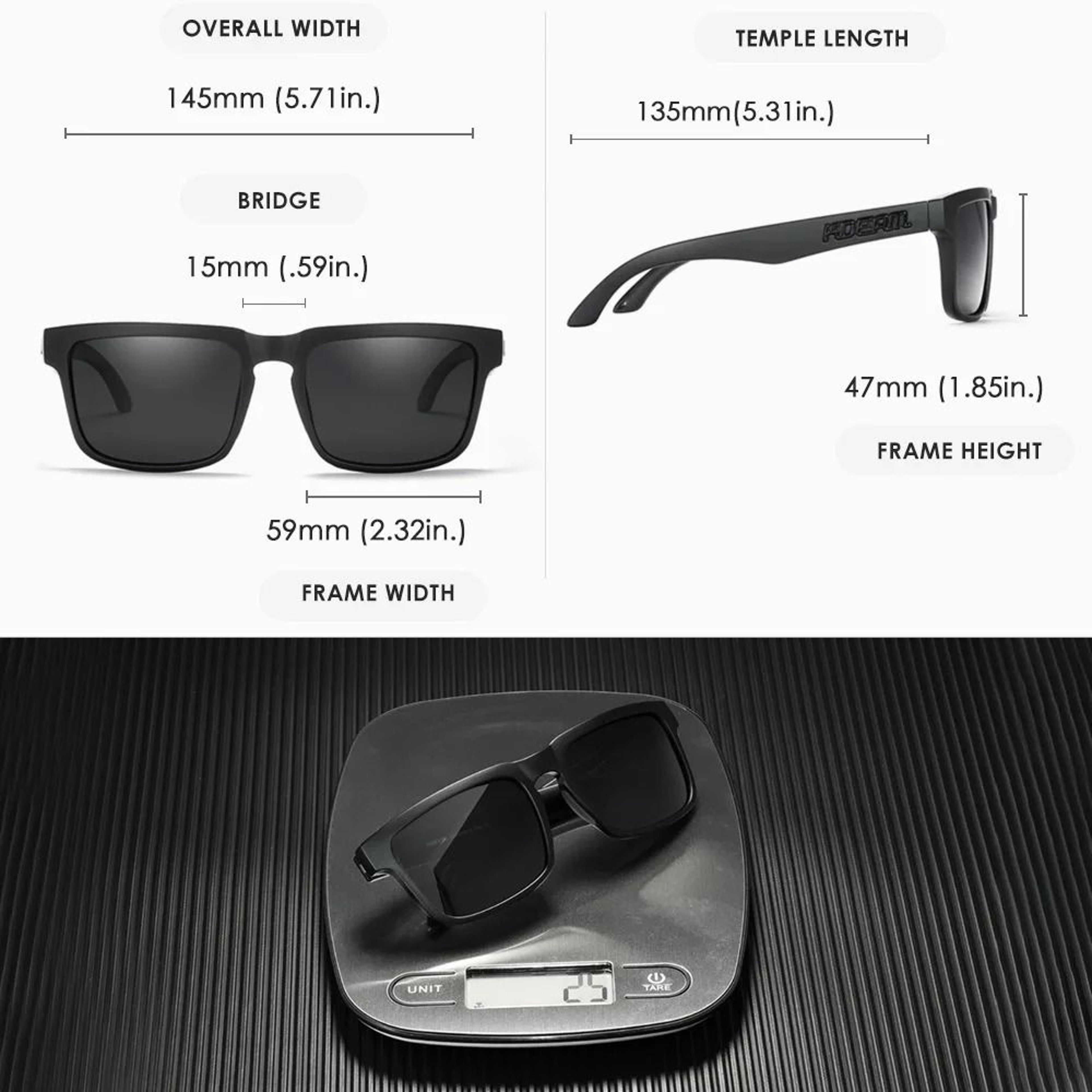Unisex Polarized Sunglasses For Outdoor Style And Eye Protection 2