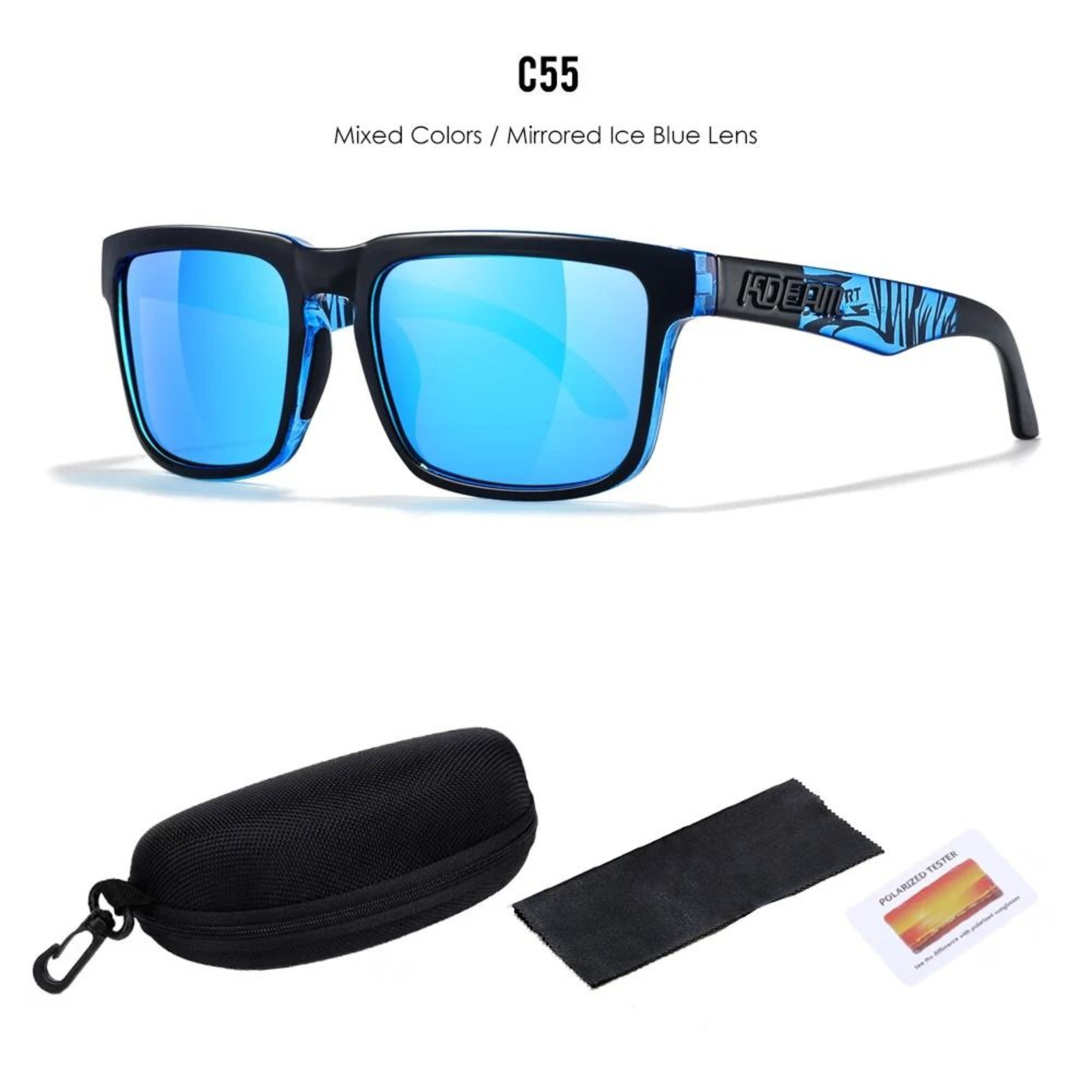 Unisex Polarized Sunglasses For Outdoor Style And Eye Protection 4