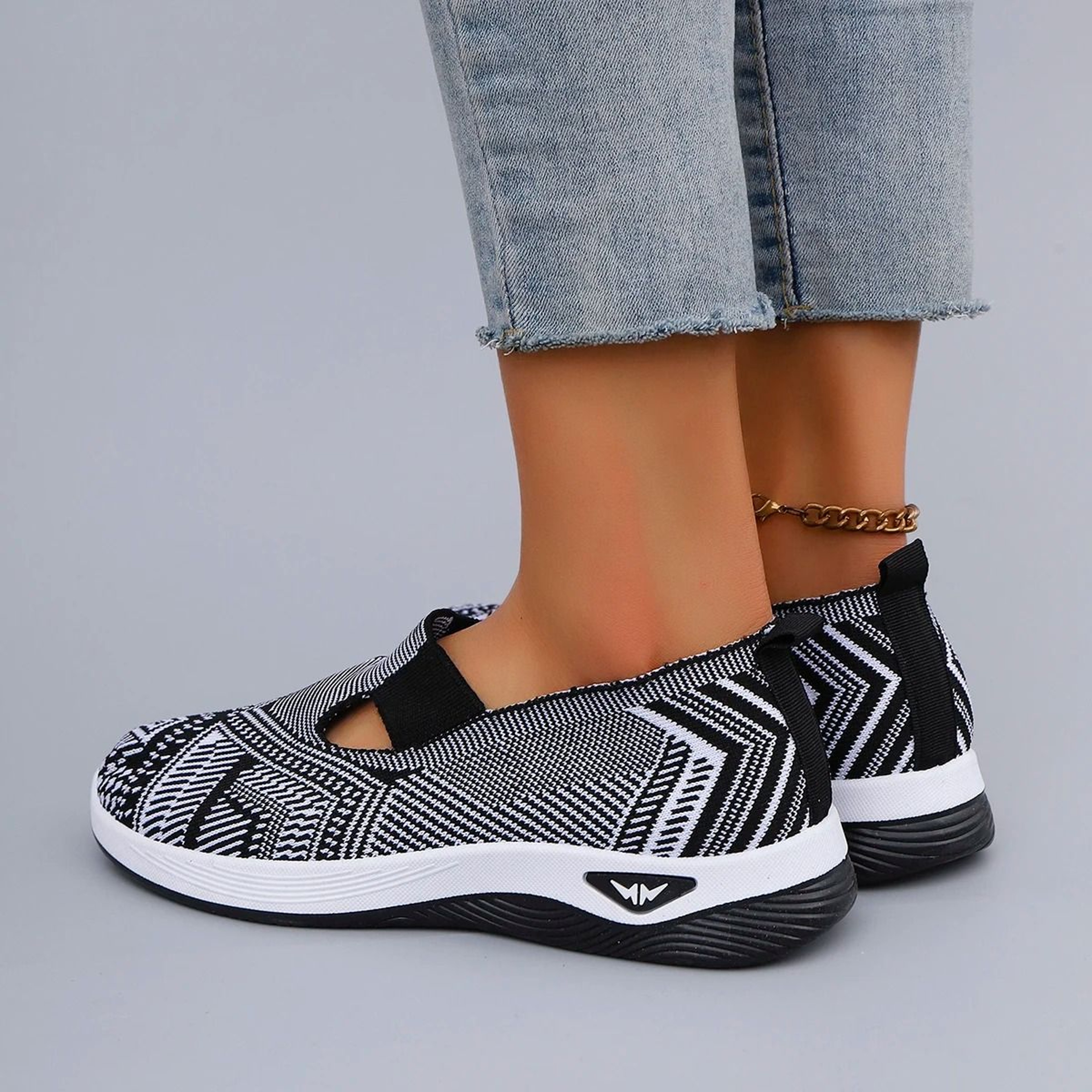 Breathable Mesh Flat Sneakers For Women Casual Summer Comfort Shoes 5