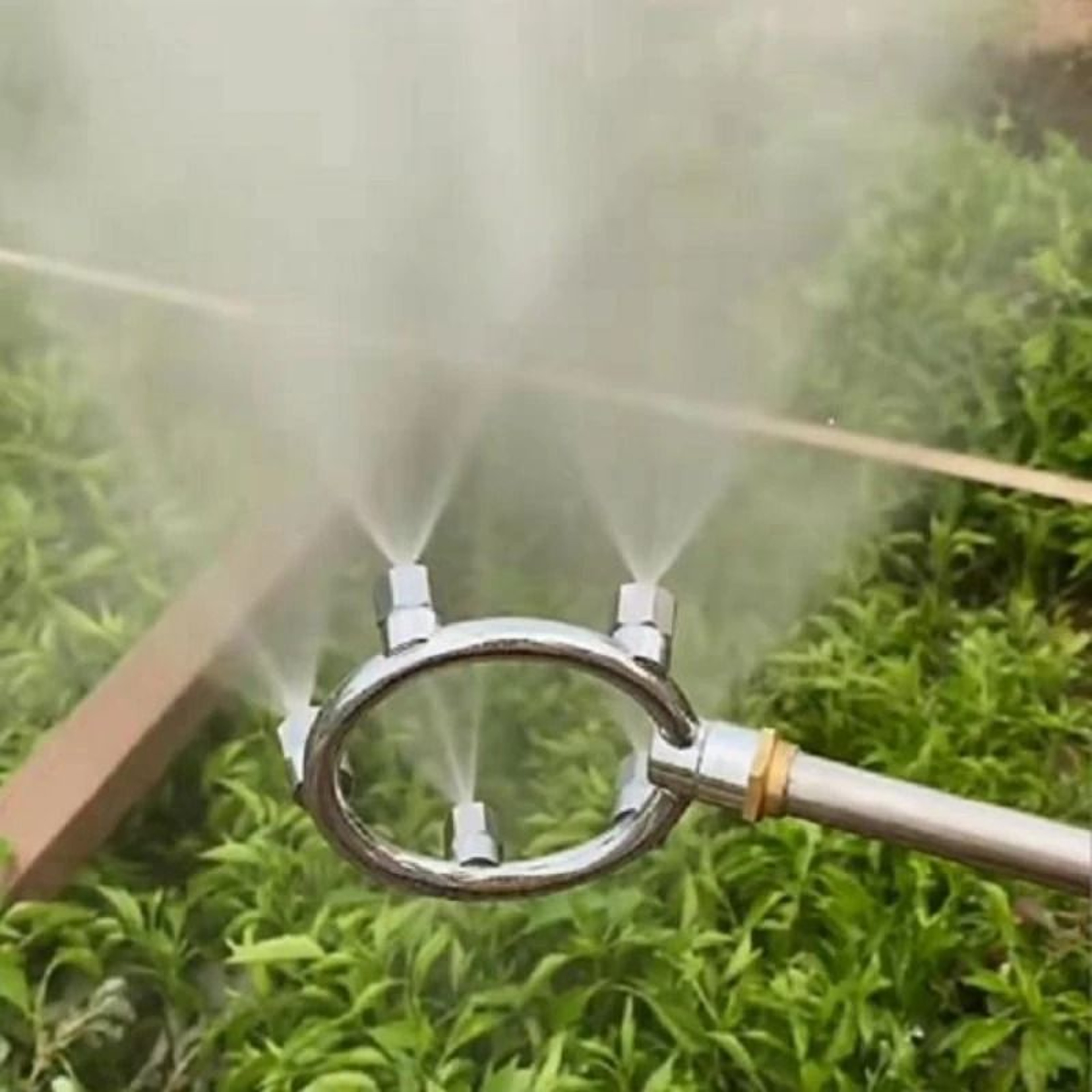 High Pressure Electric Garden Misting Nozzle For Fine Atomization 0