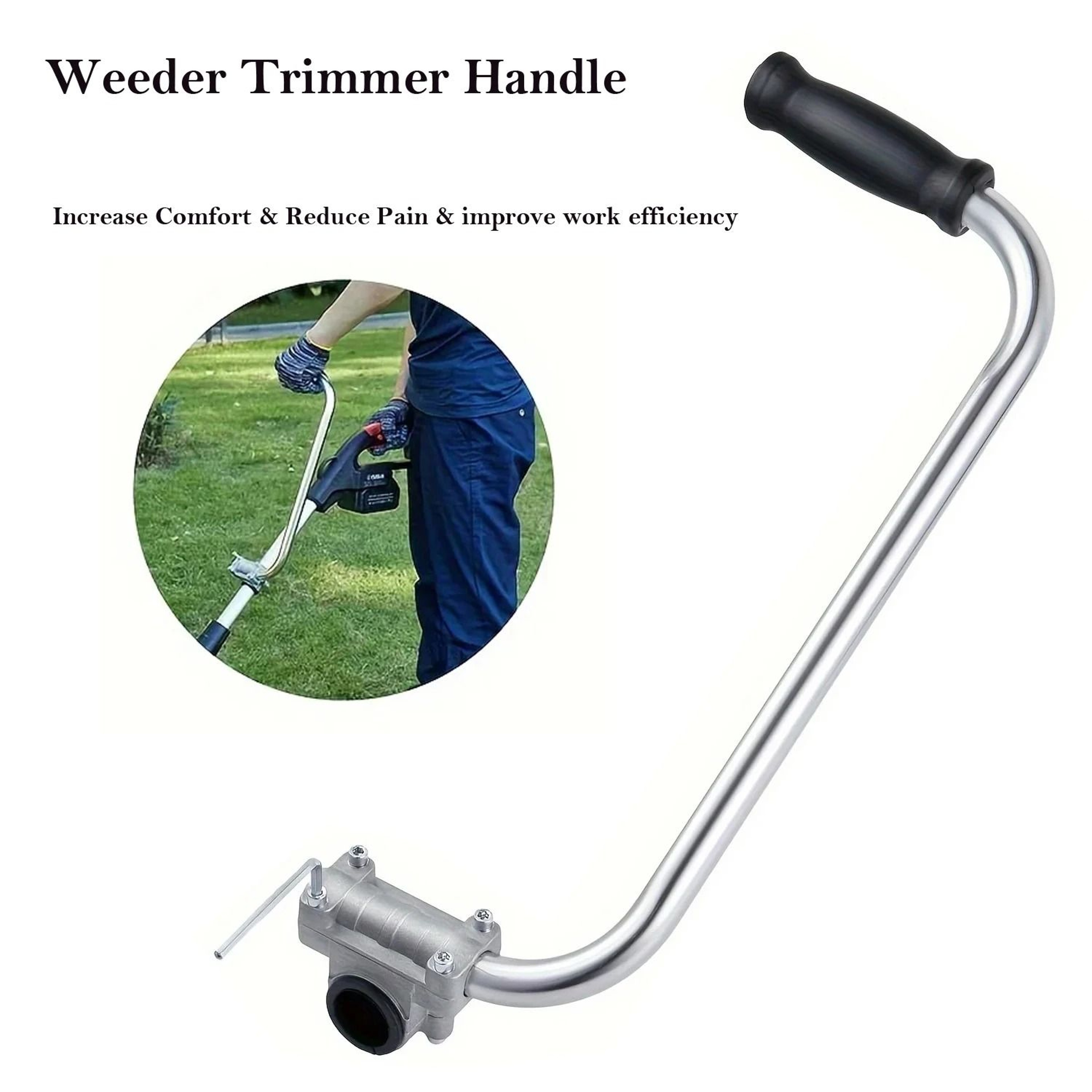 Ergonomic Trimmer Grip For Lawn Care 0