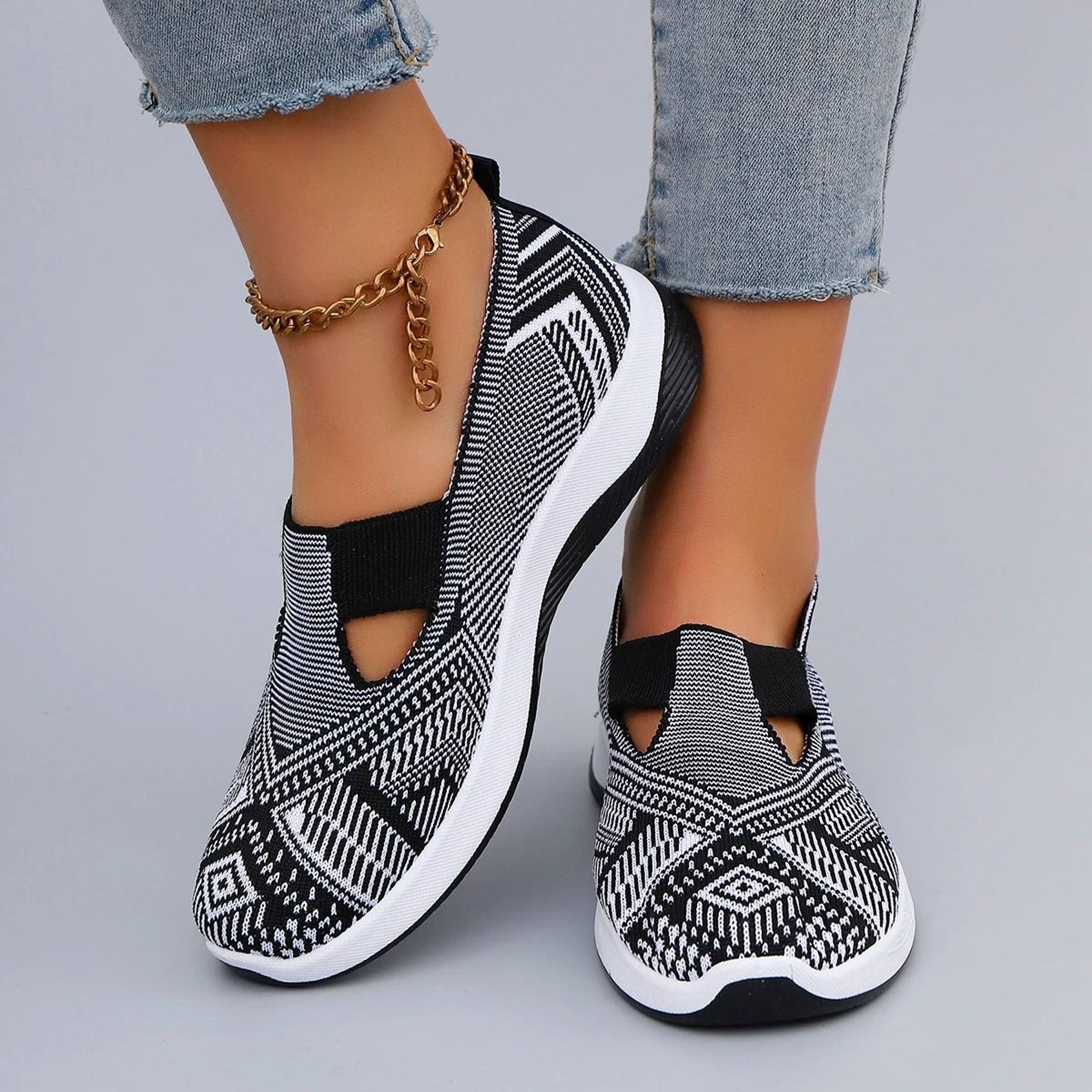 Lightweight Breathable Mesh Womens Flat Shoes For Summer 2