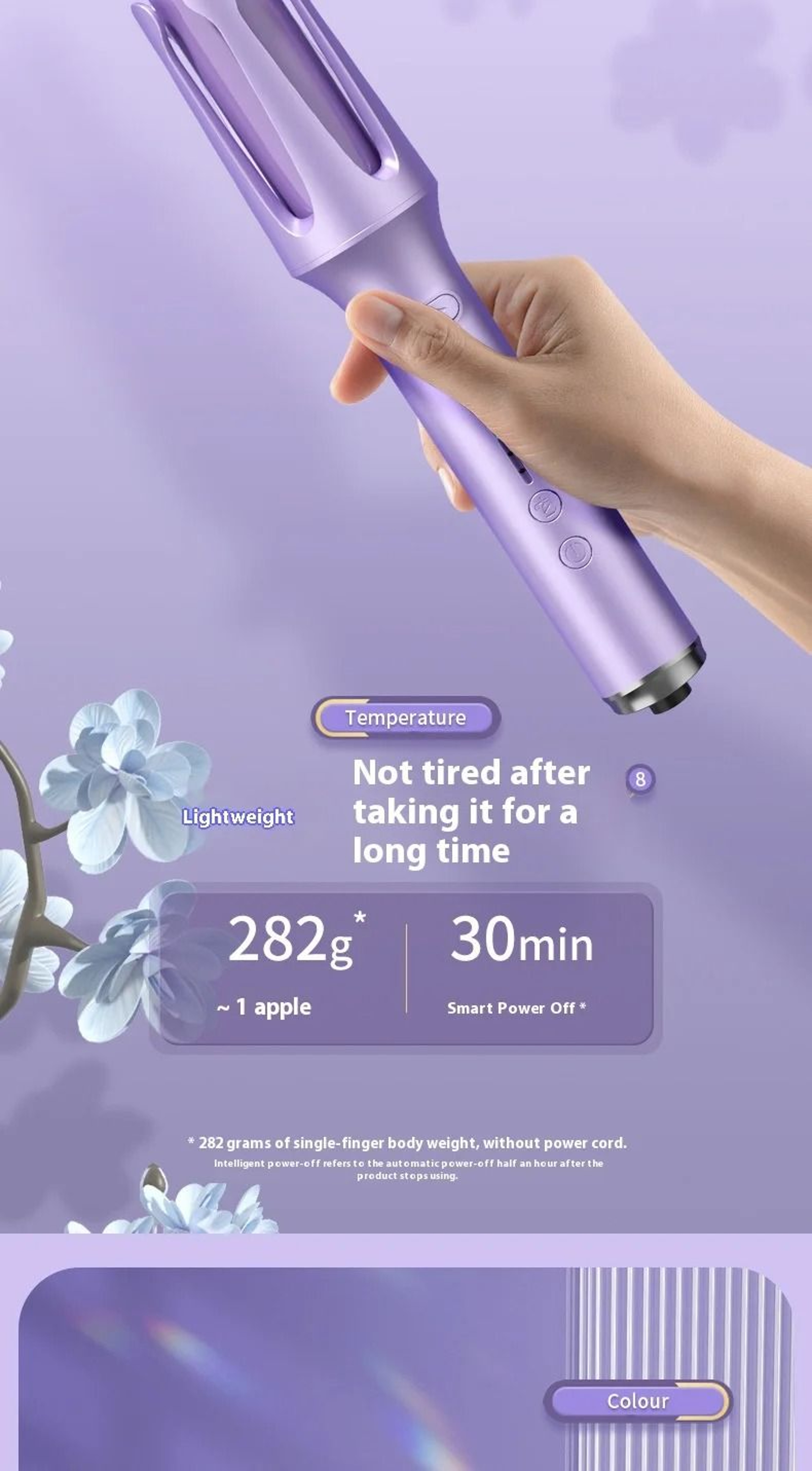Automatic Ceramic Curling Wand 3